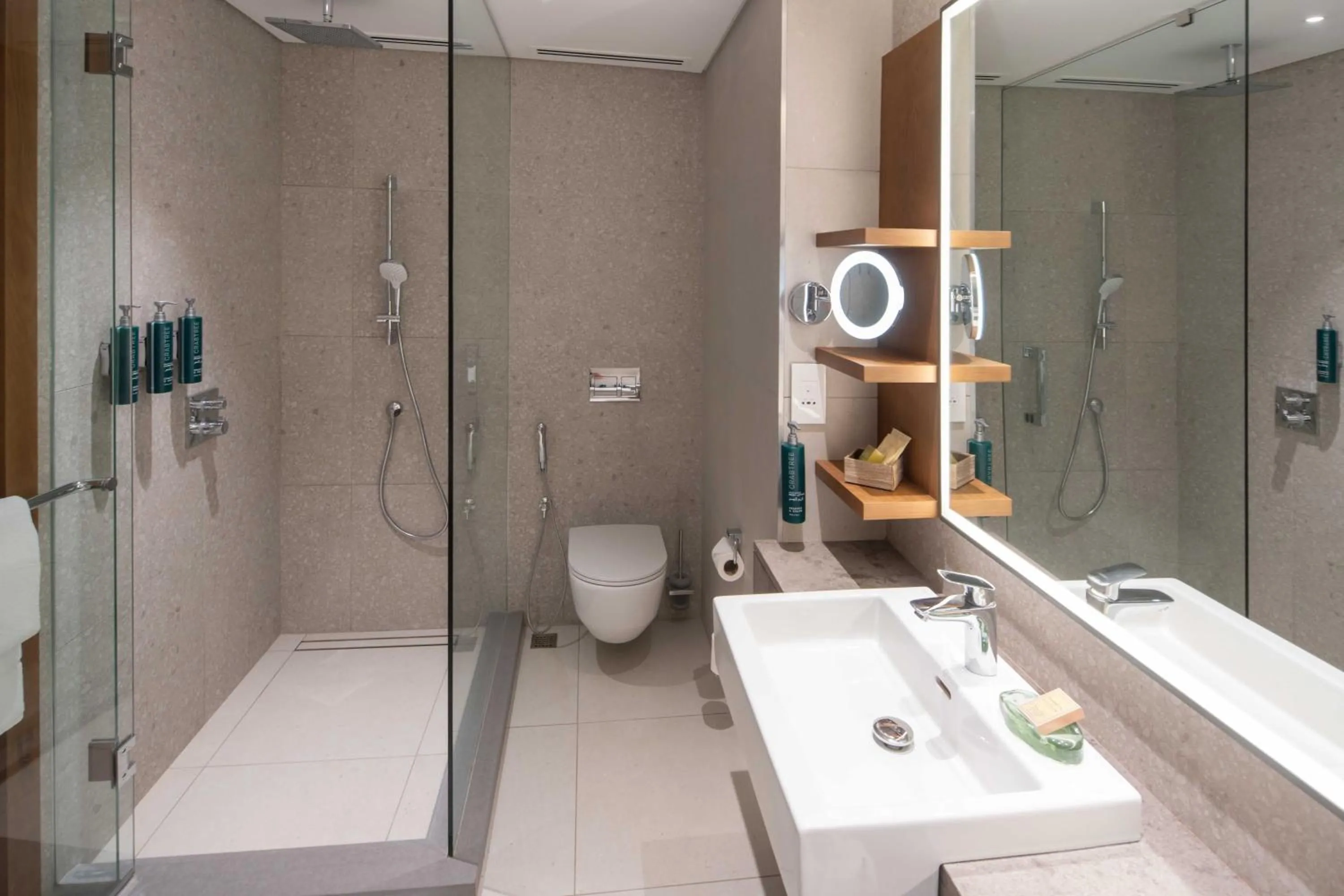 Bathroom in Hilton Mauritius Resort & Spa