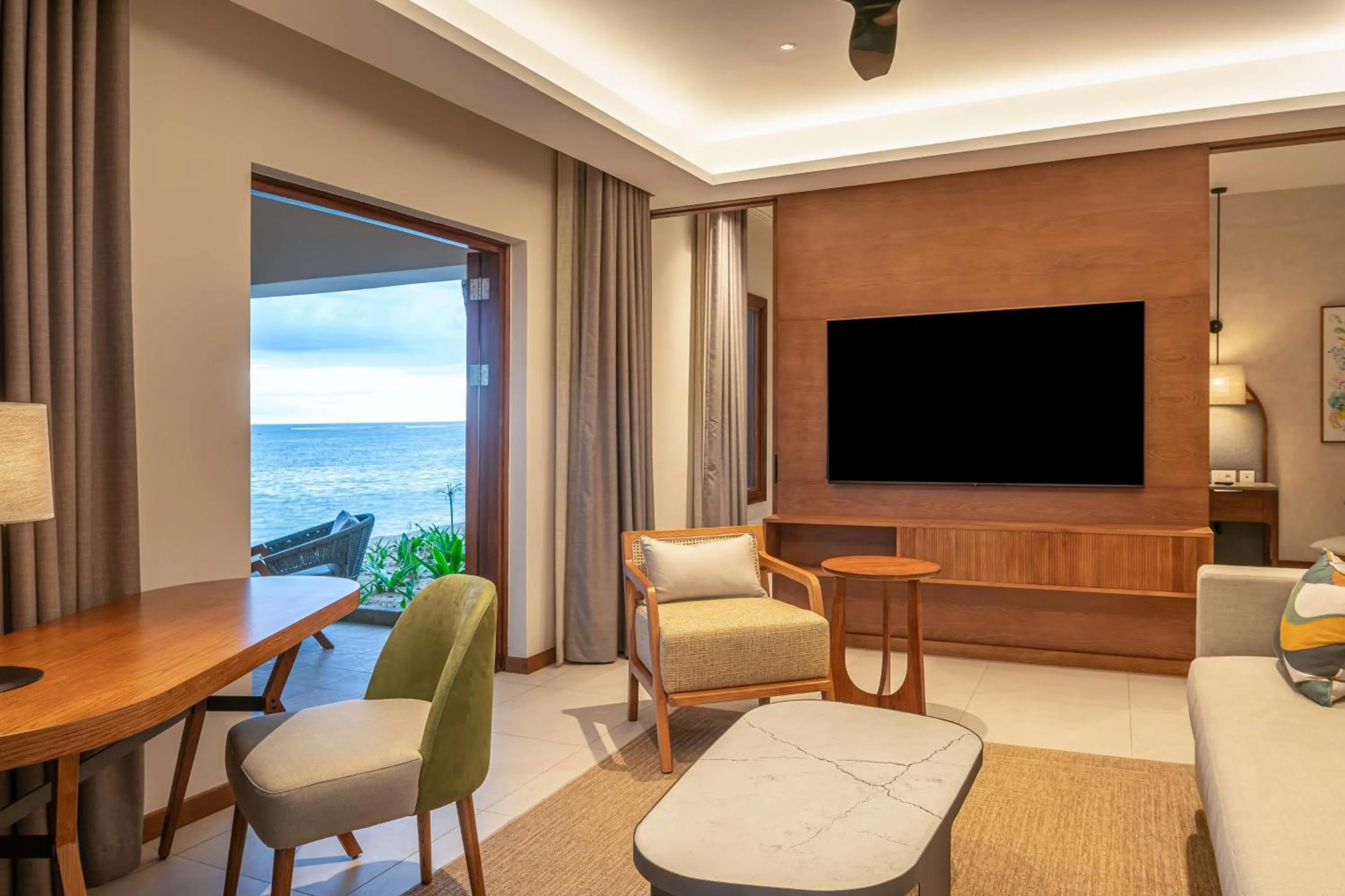 Living room in Hilton Mauritius Resort & Spa