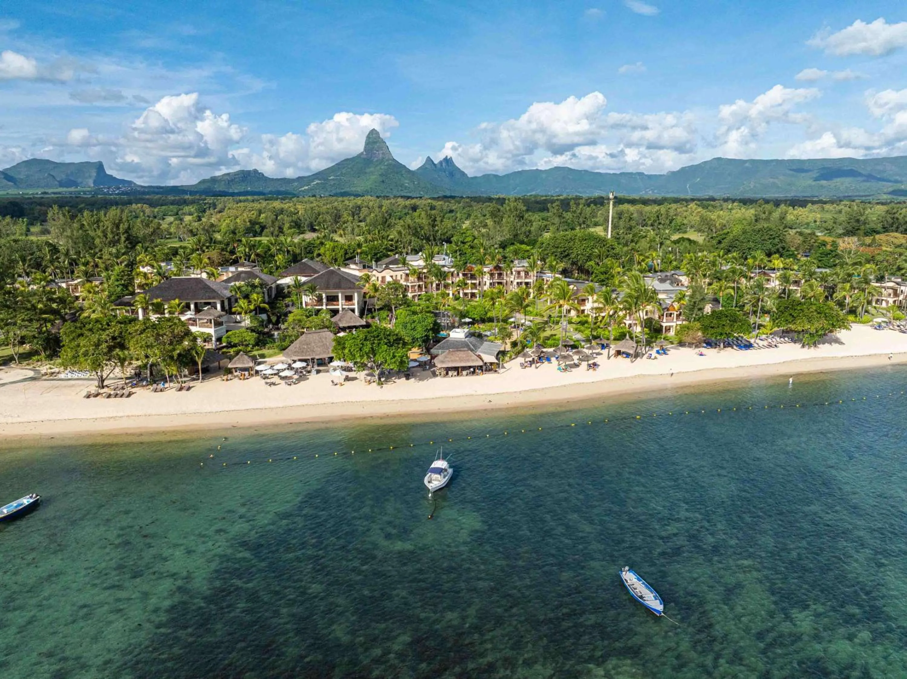 Bird's eye view in Hilton Mauritius Resort & Spa