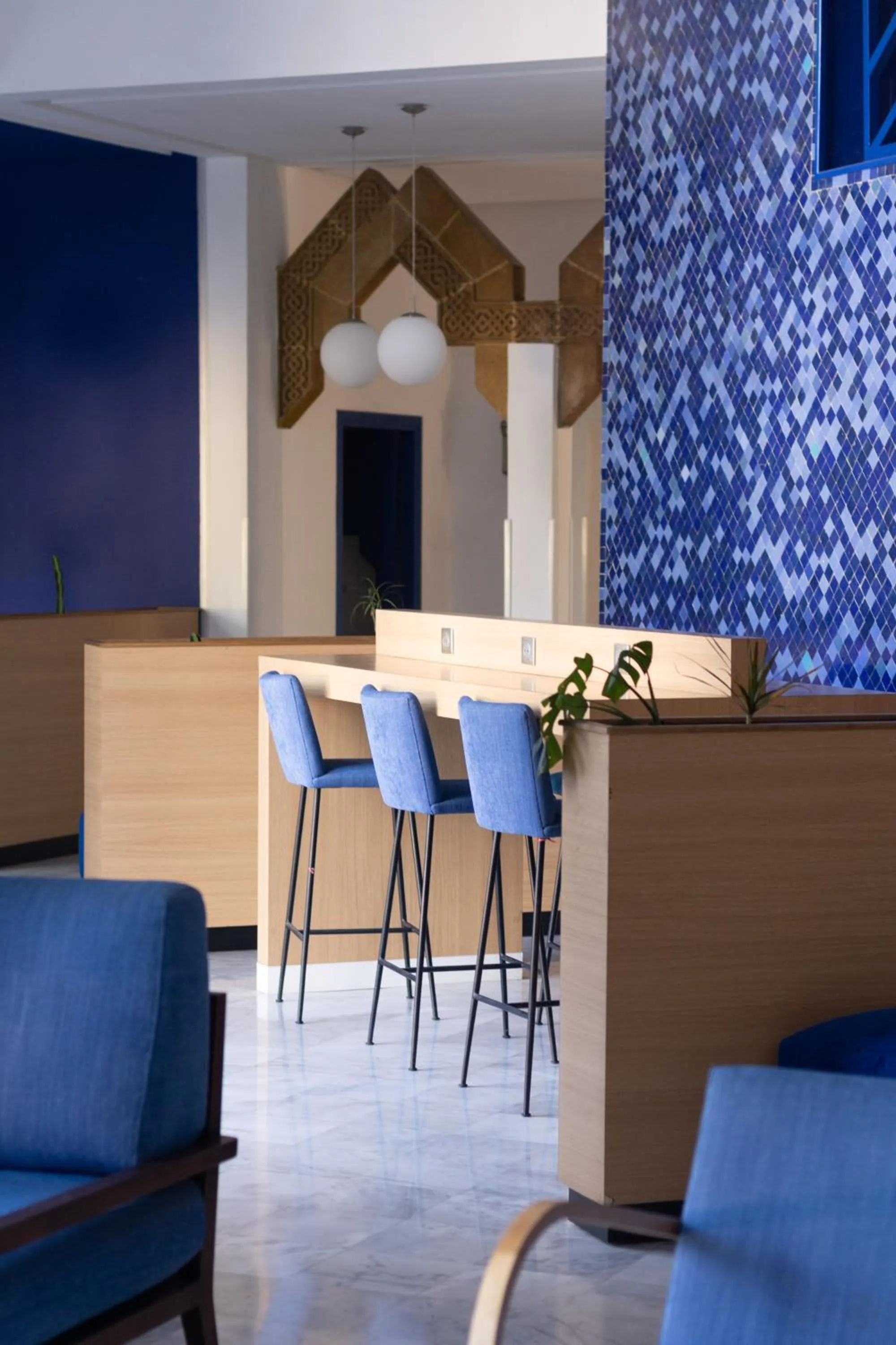 Seating area in Ibis Fes