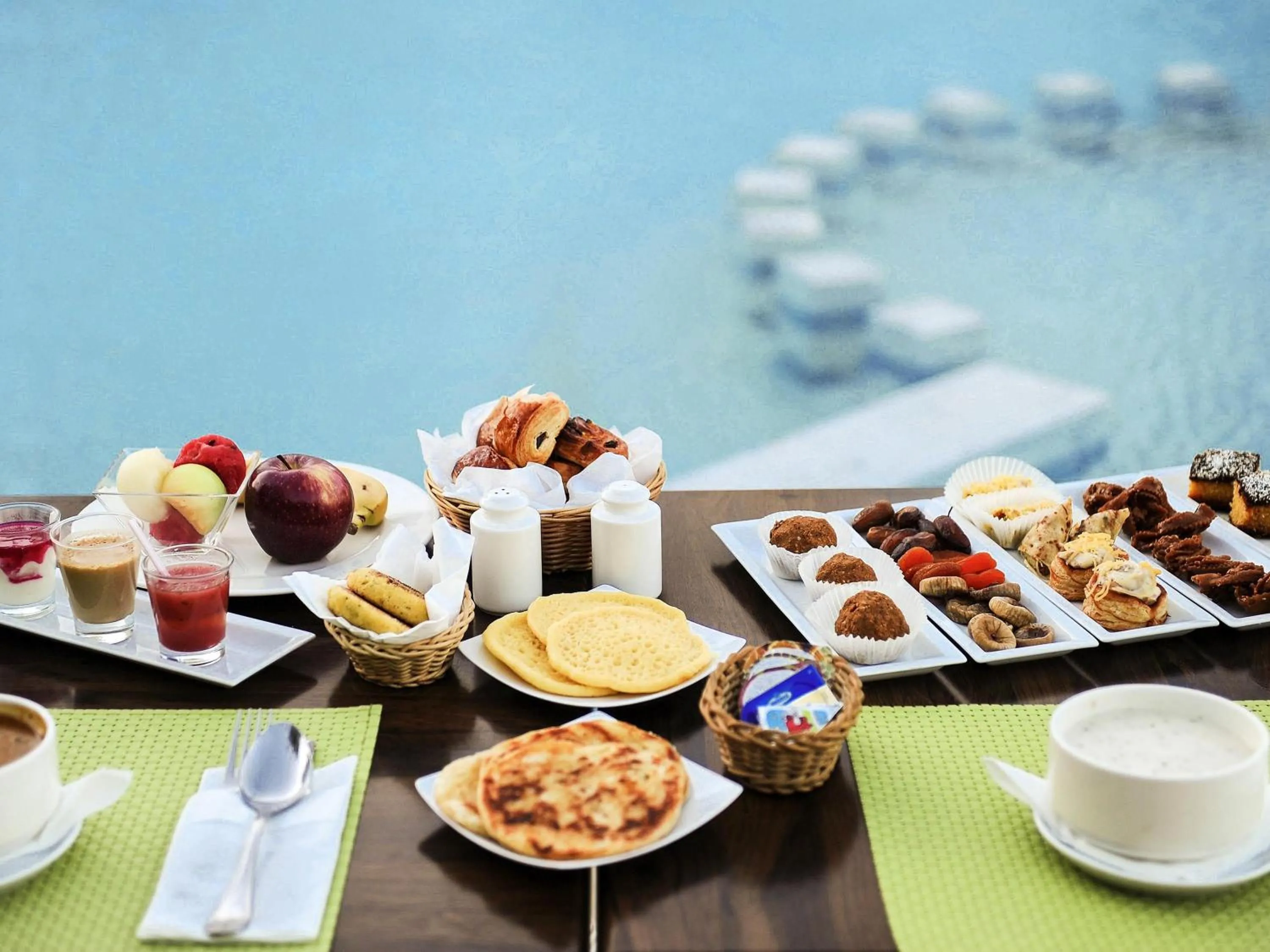 Pool view in Ibis El Jadida