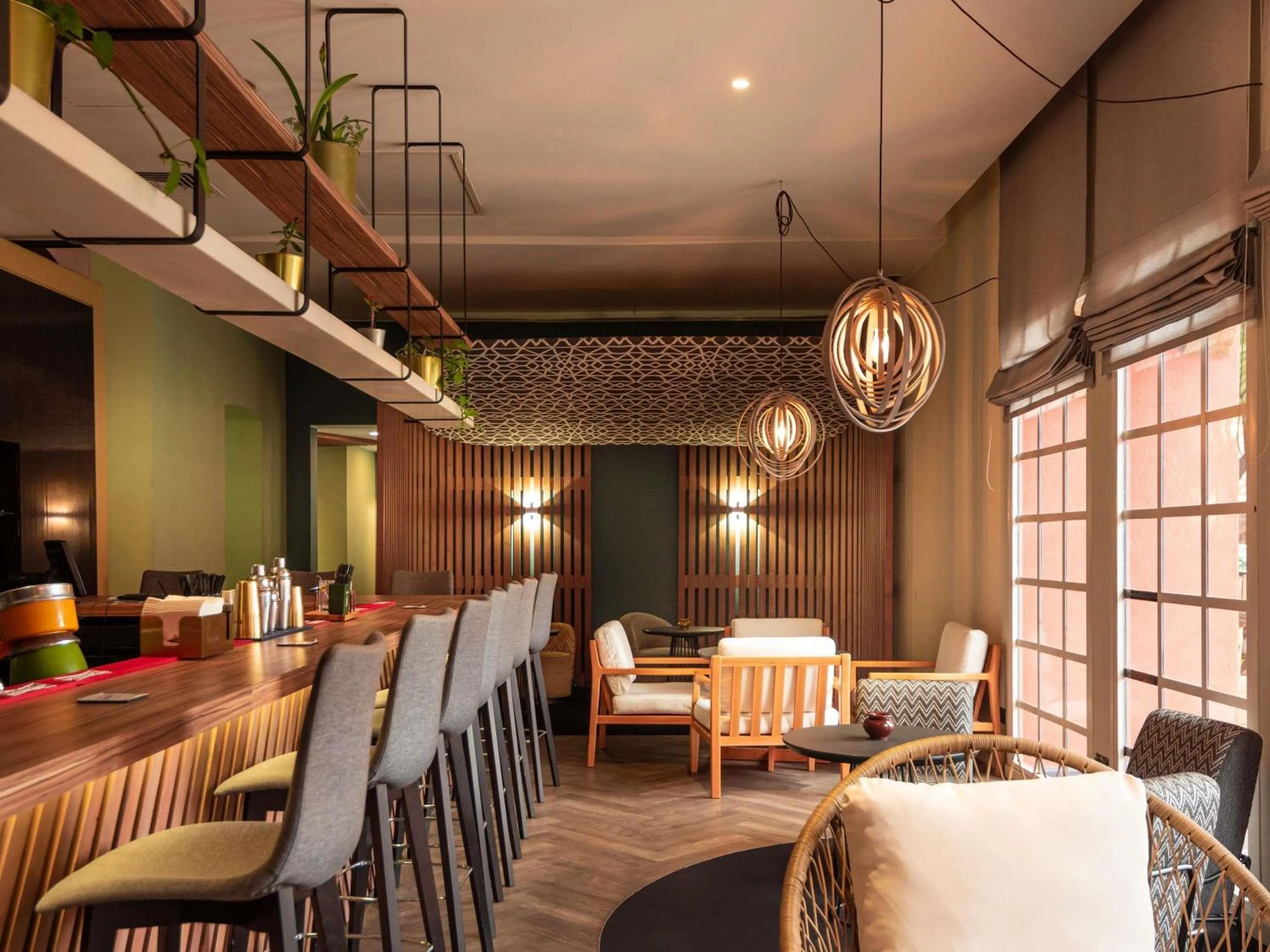 Lounge or bar in Ibis Marrakech Centre Gare