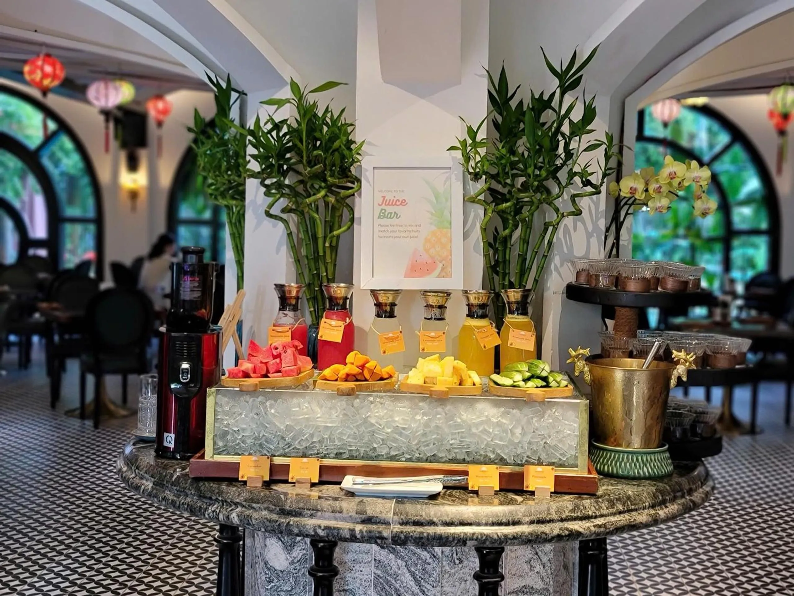 Breakfast in Grand Sunrise Palace Hoi An- A Luxury Indochine Hotel & Spa