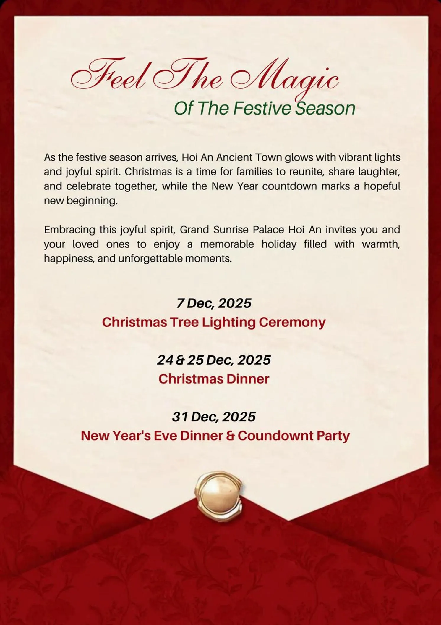 Property building in Grand Sunrise Palace Hoi An- A Luxury Indochine Hotel & Spa