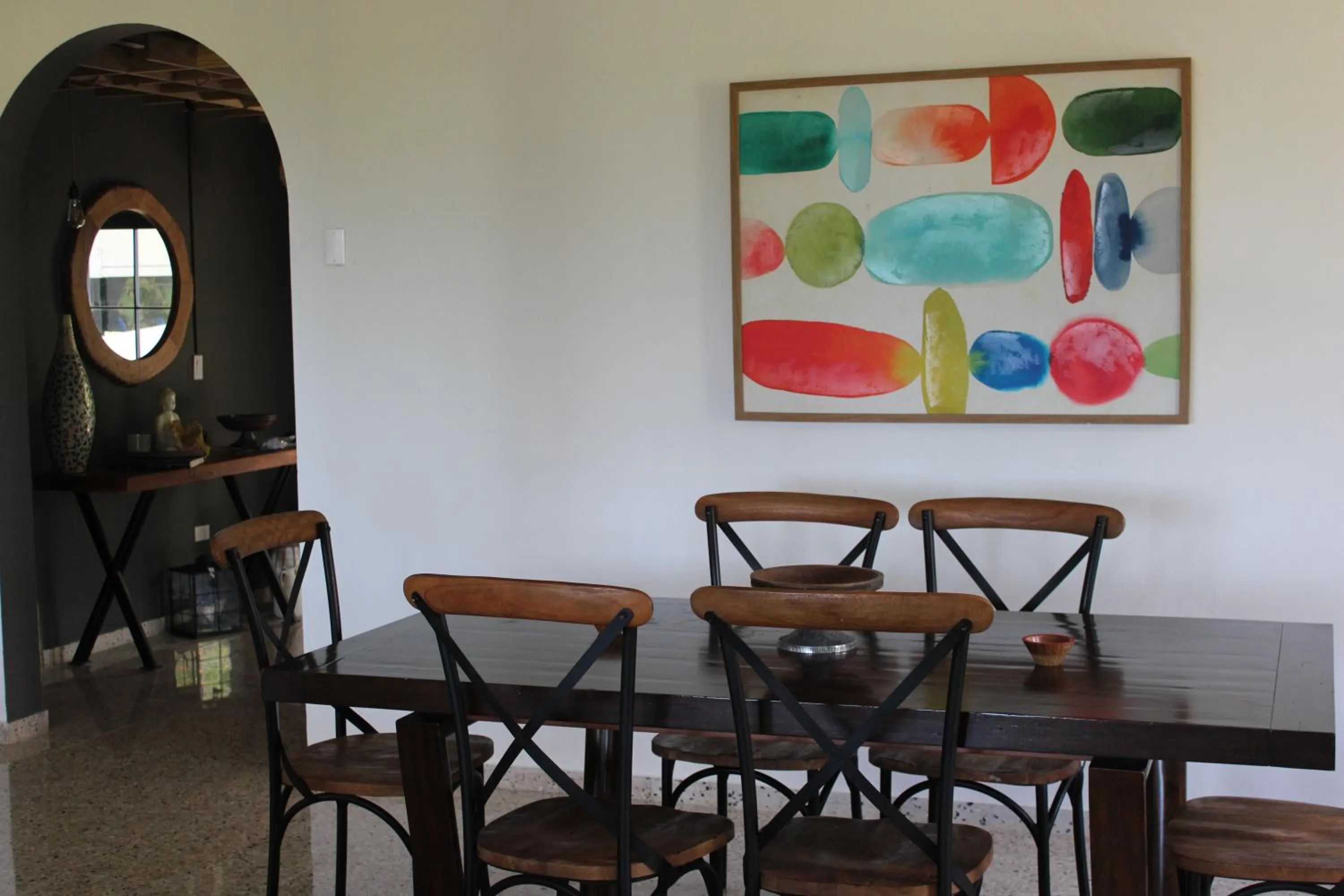 Decorative detail in The Serene House Bed & Breakfast