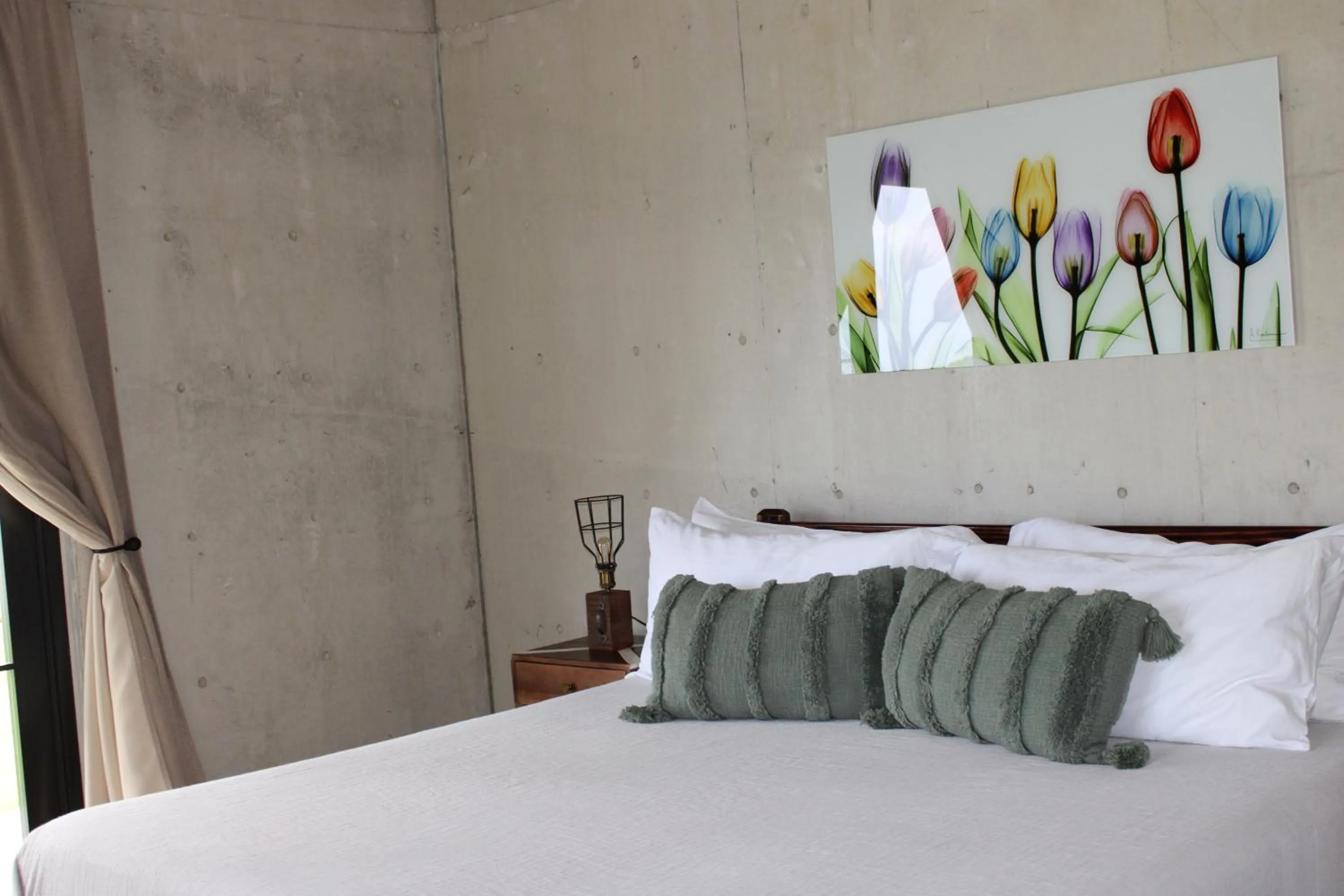 View (from property/room), Bed in The Serene House Bed & Breakfast