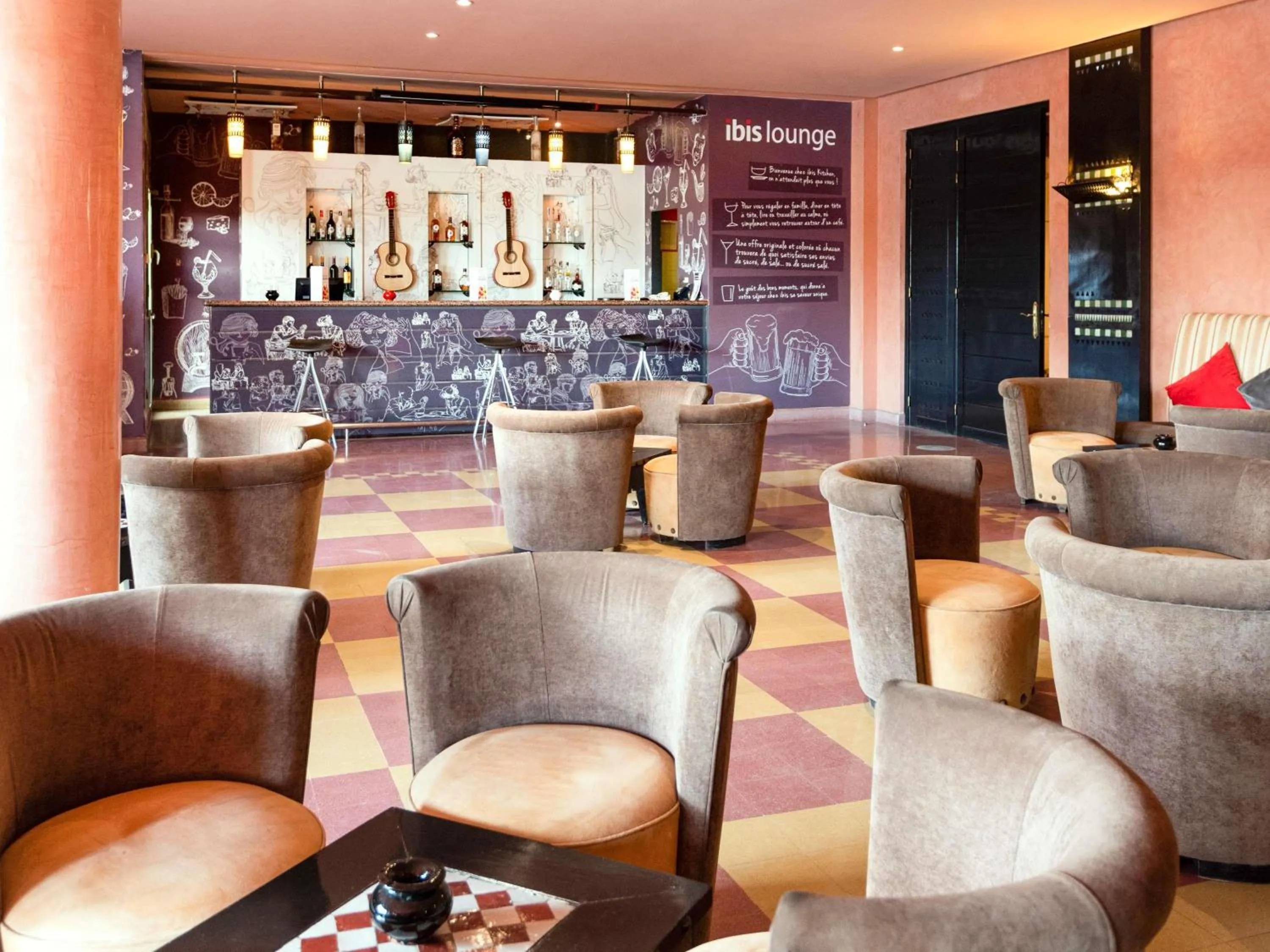 Lounge or bar in Ibis Marrakech Palmeraie