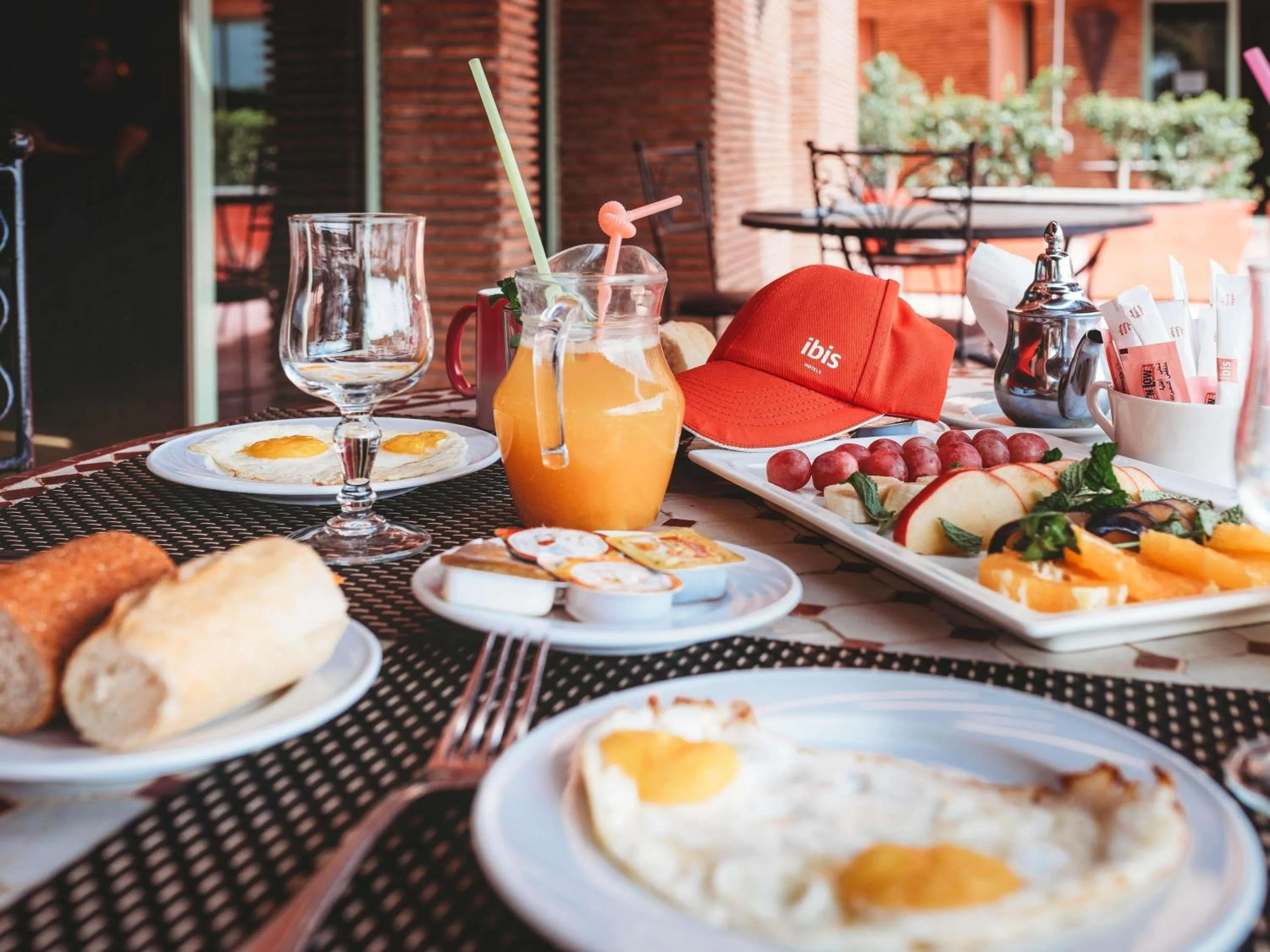 Breakfast in Ibis Marrakech Palmeraie