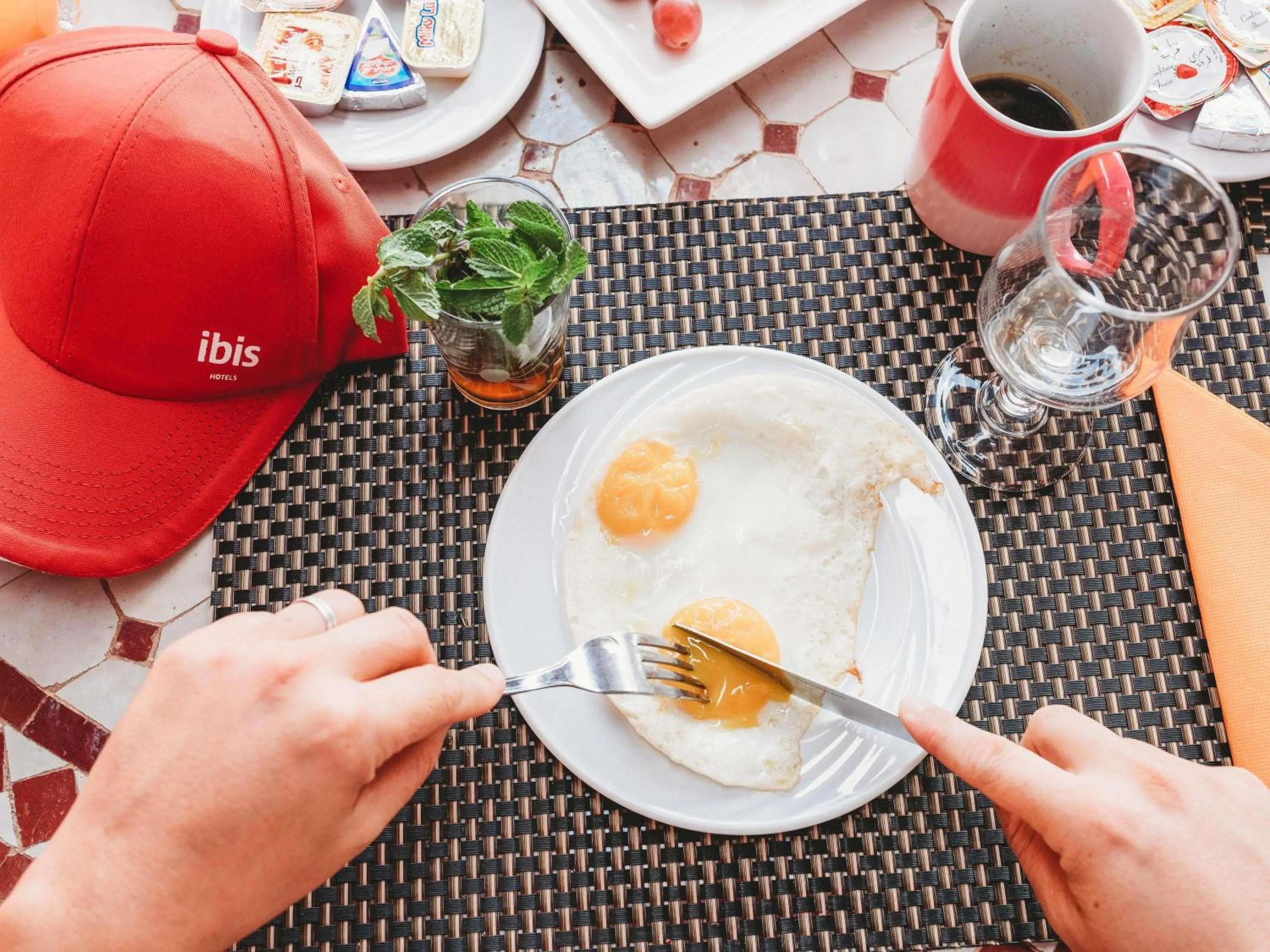 Breakfast in Ibis Marrakech Palmeraie