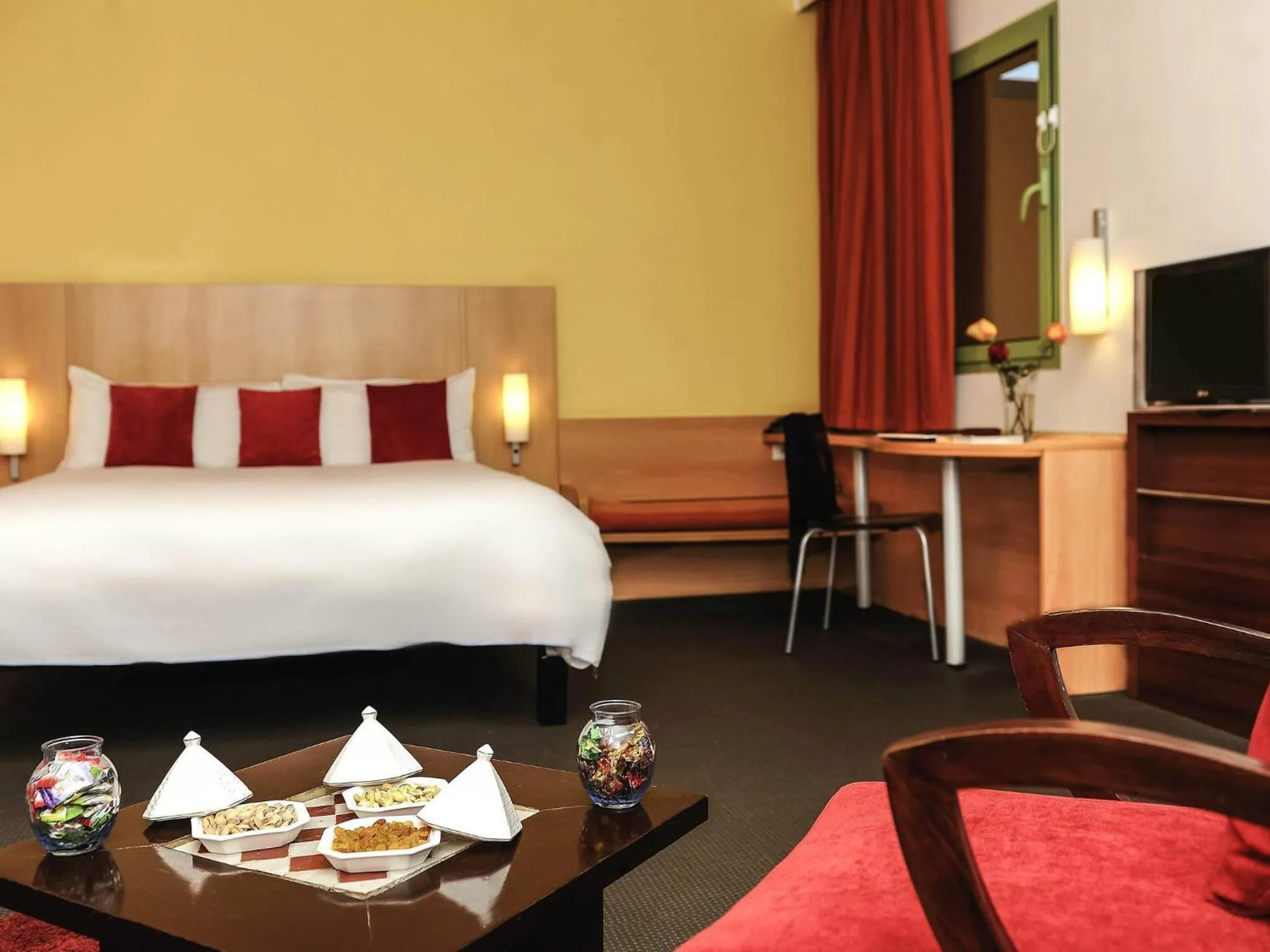 Bedroom in Ibis Marrakech Palmeraie