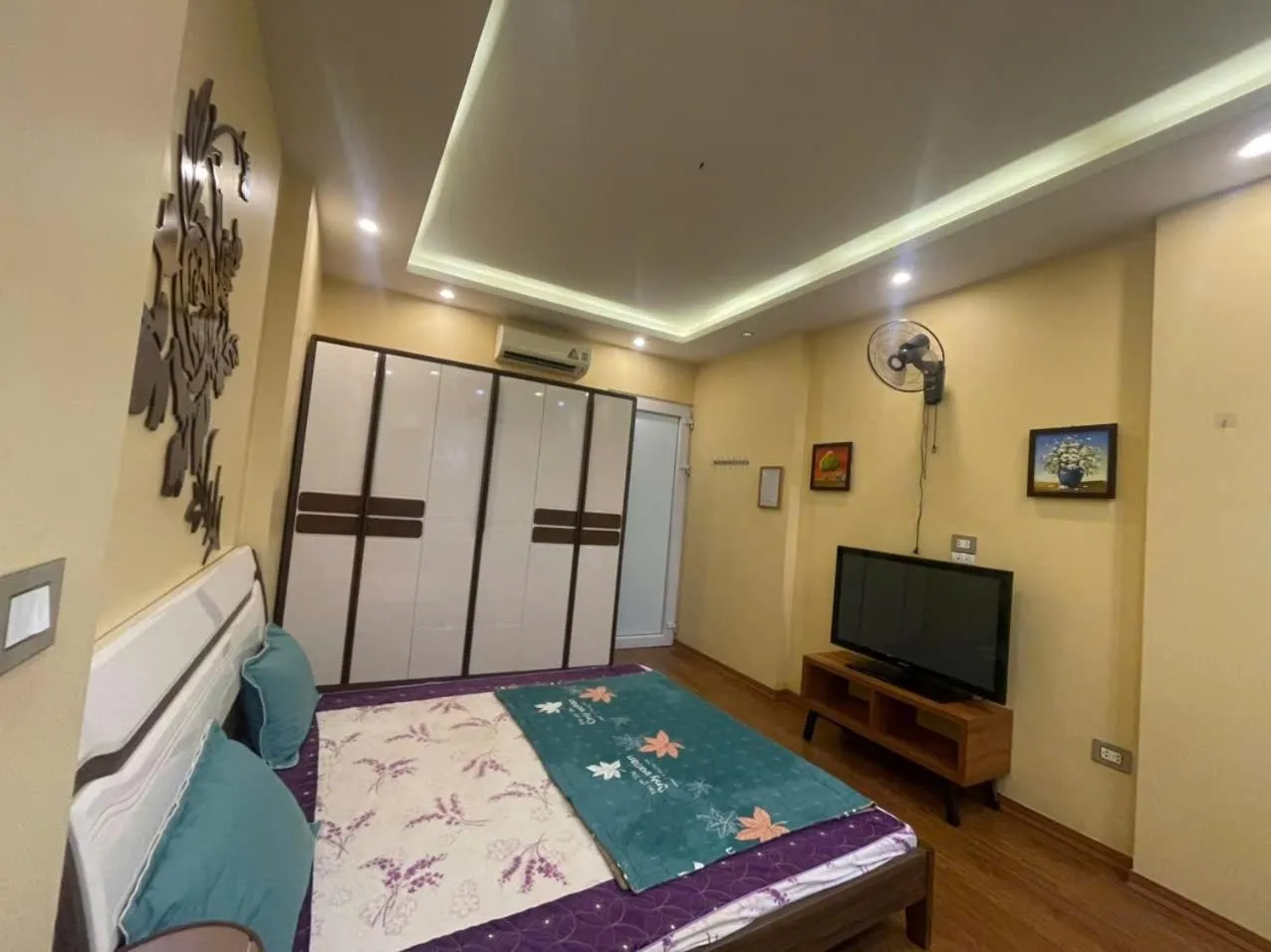 Bed in Ba Dinh Le rêveur Homestay