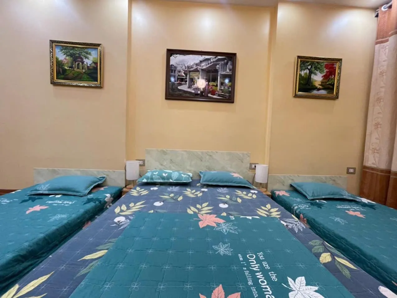 Bed in Ba Dinh Le rêveur Homestay