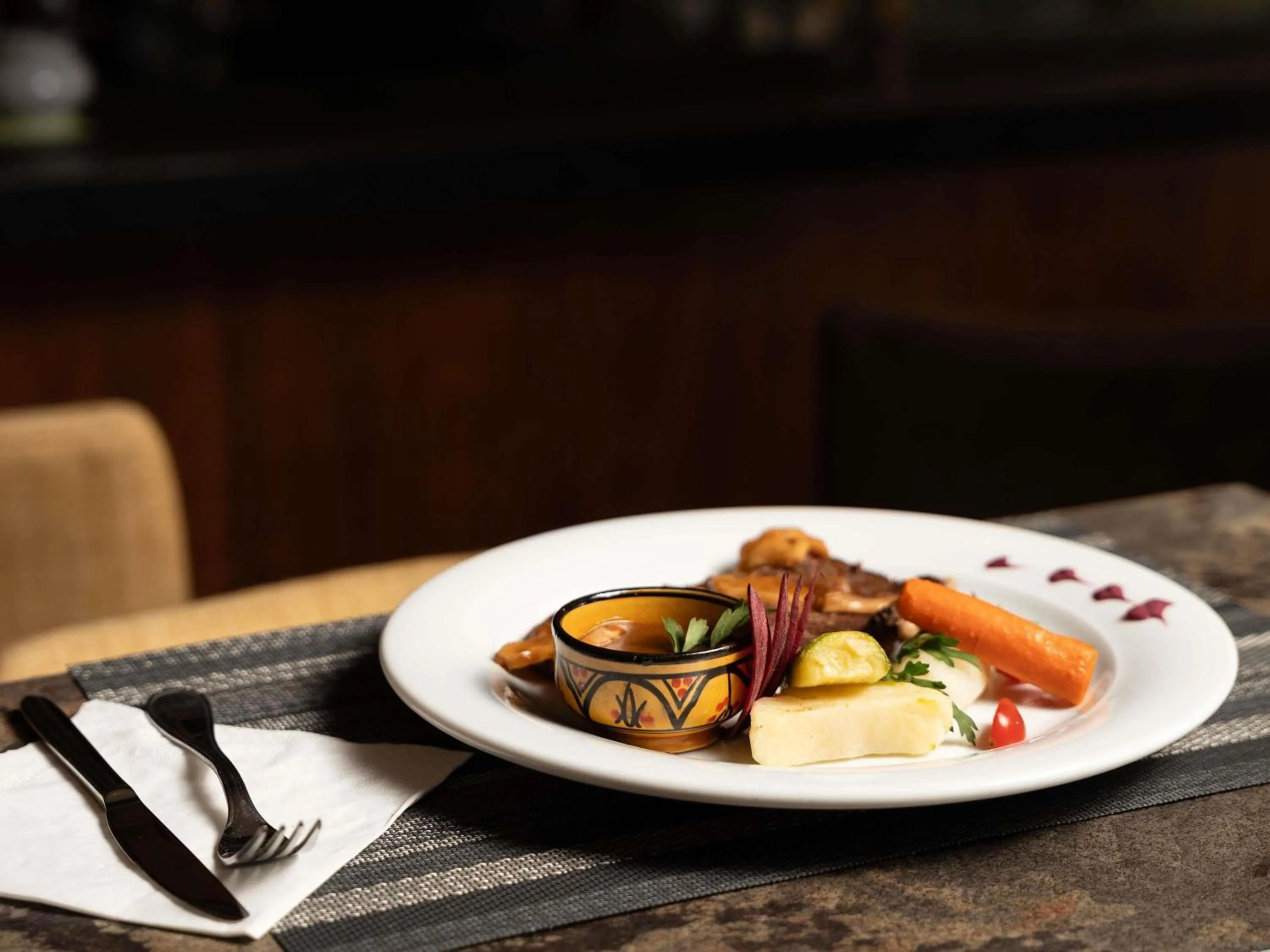 Lounge or bar in Ibis Meknès