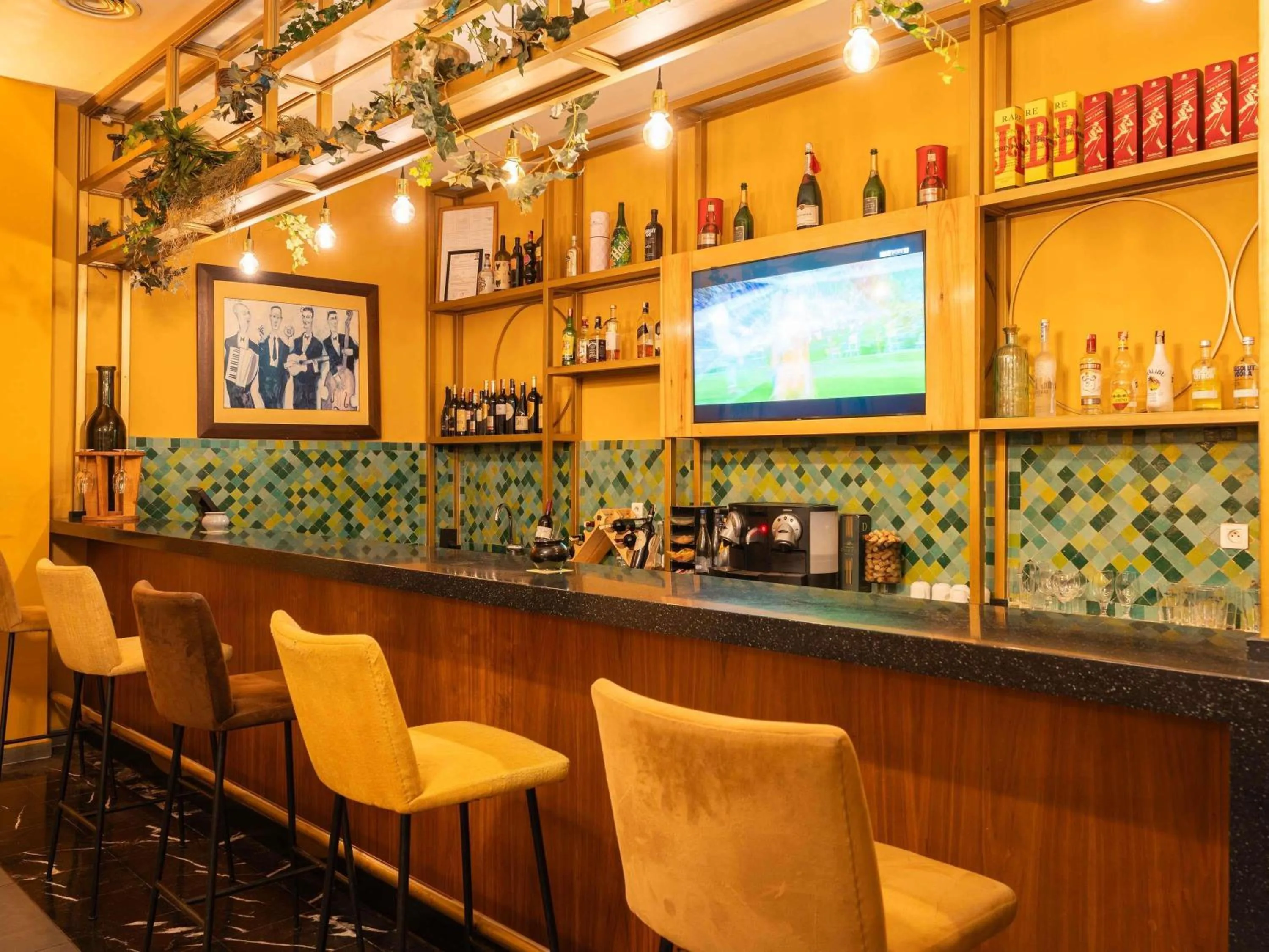 Lounge or bar in Ibis Meknès