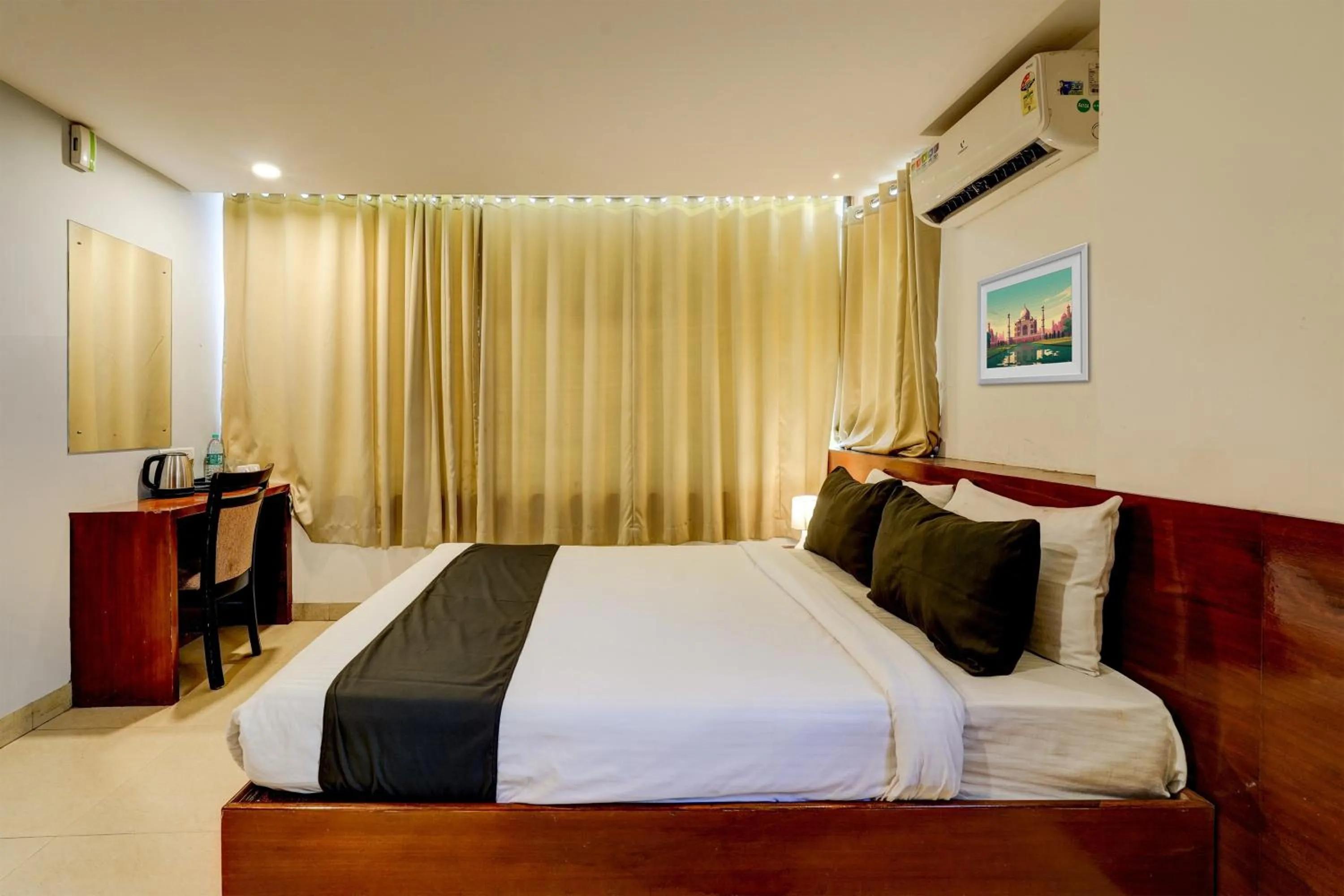 Bedroom in Hotel O RK residency