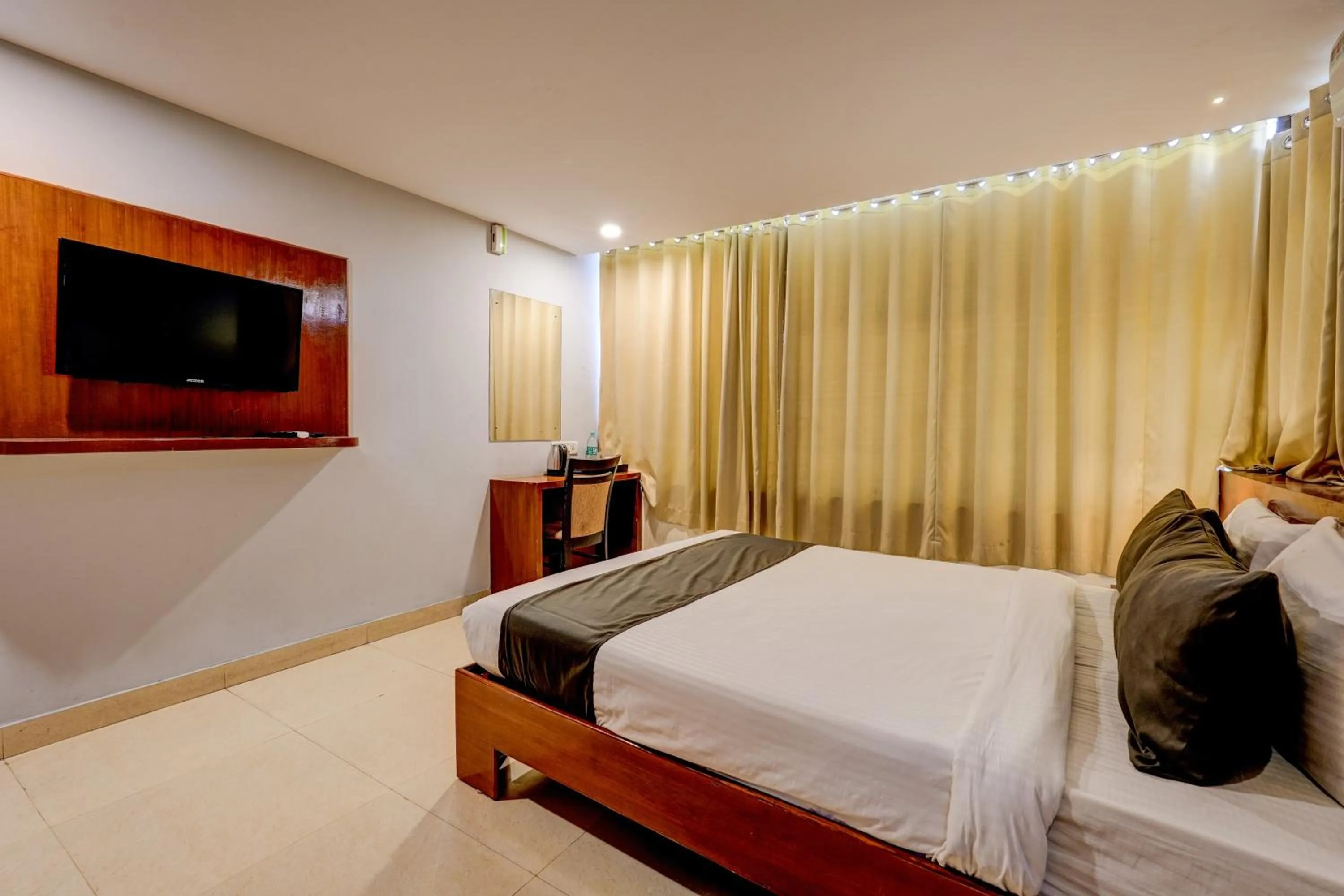 Bedroom in Hotel O RK residency