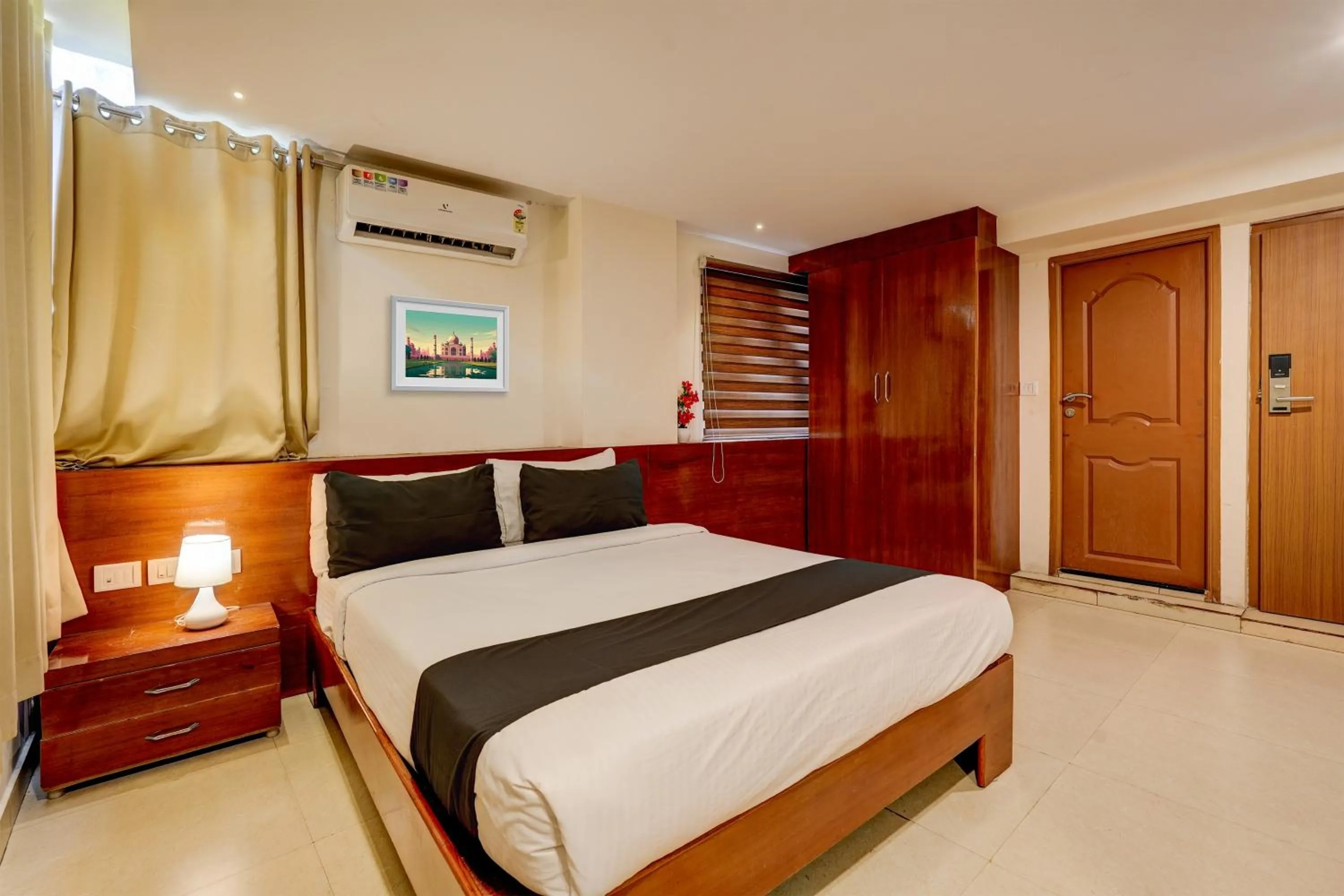 Bedroom in Hotel O RK residency