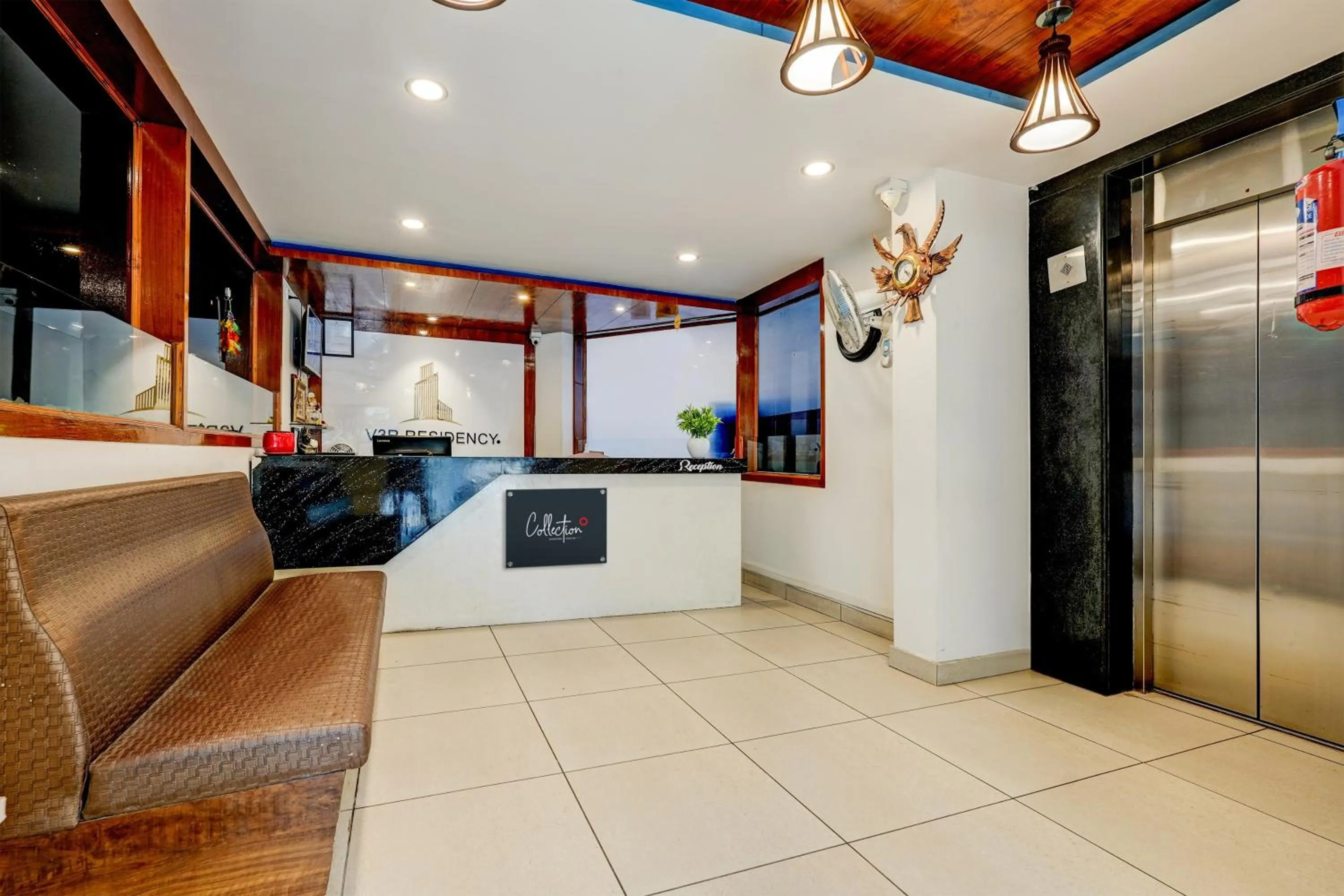 Lobby or reception in Hotel O RK residency