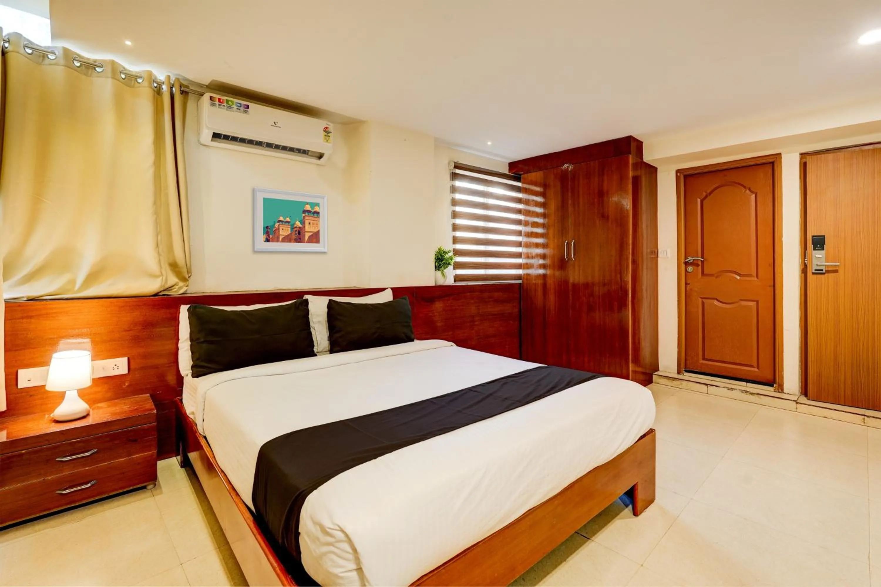 Bedroom in Hotel O RK residency