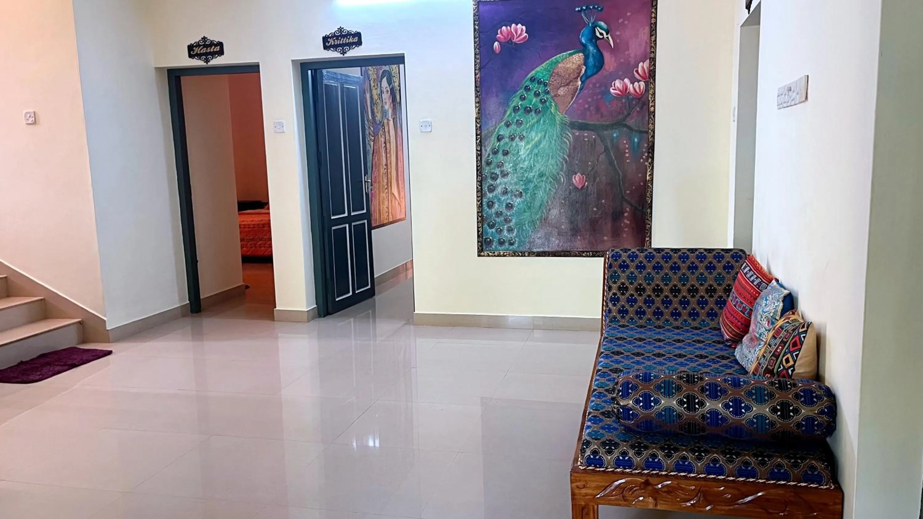 Communal lounge/ TV room in Aryavilla Heritage