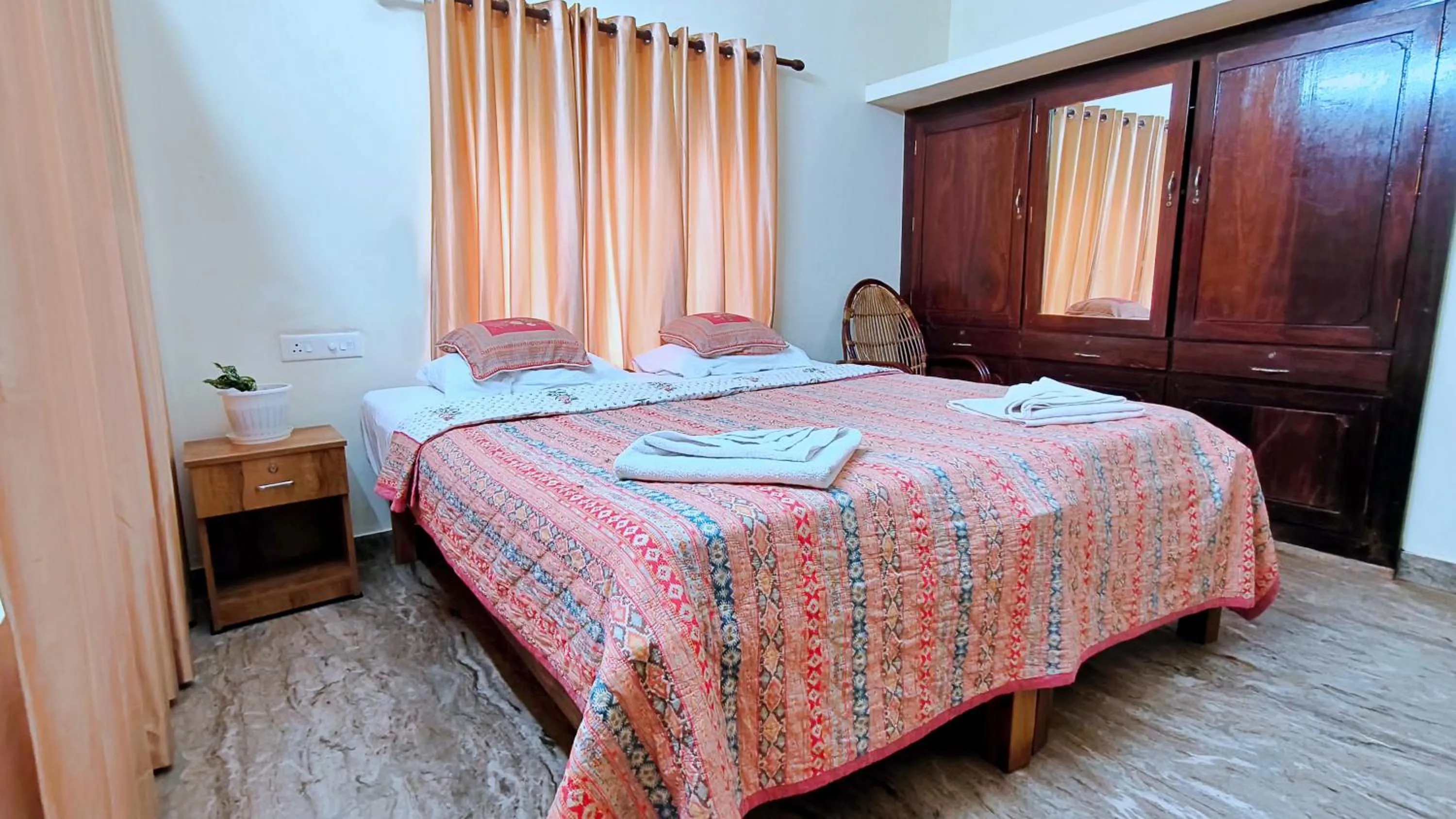 Bed in Aryavilla Heritage