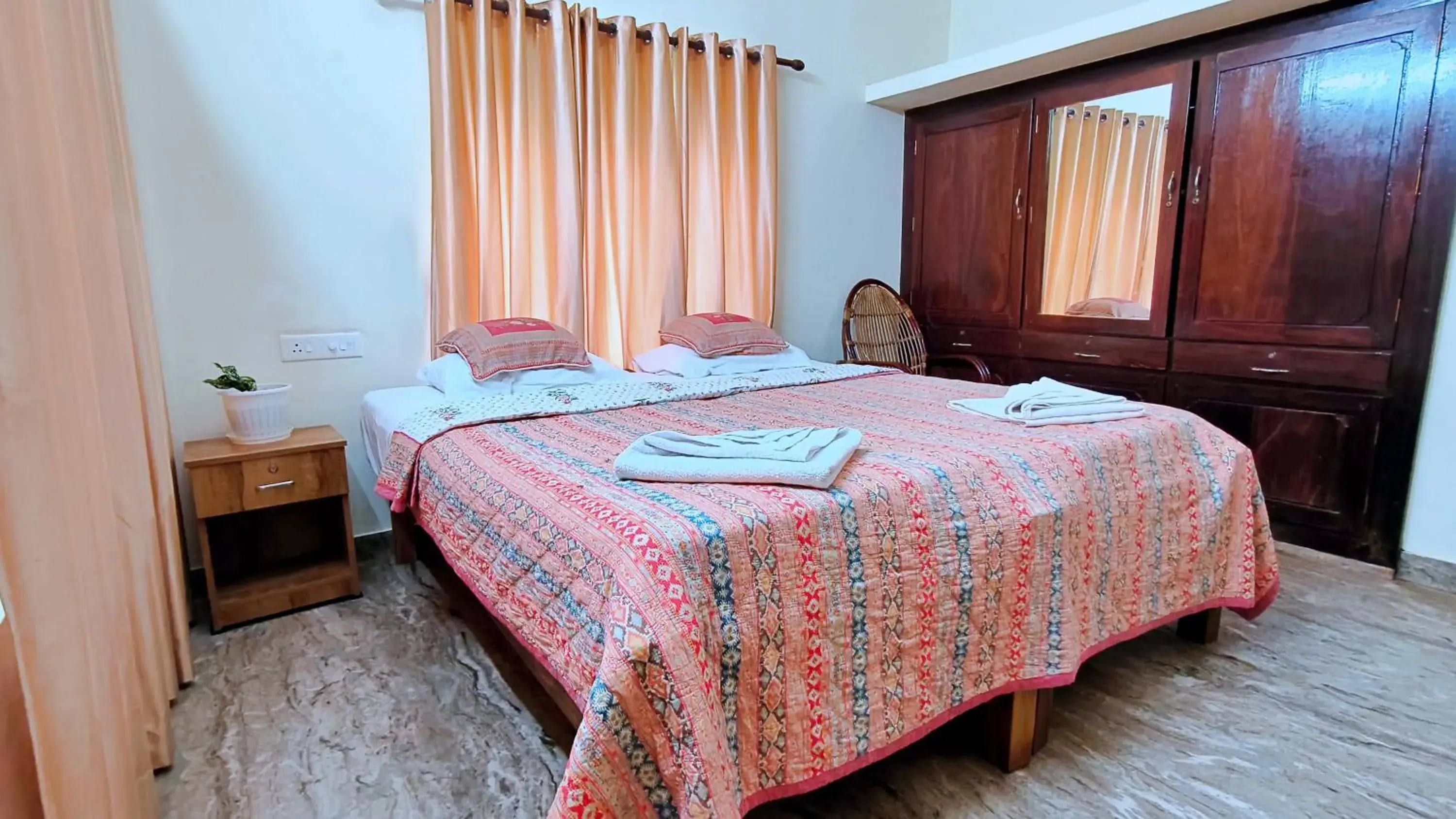 Standard Double Room with Fan in Aryavilla Heritage Standard Double Room with Fan in Aryavilla Heritage