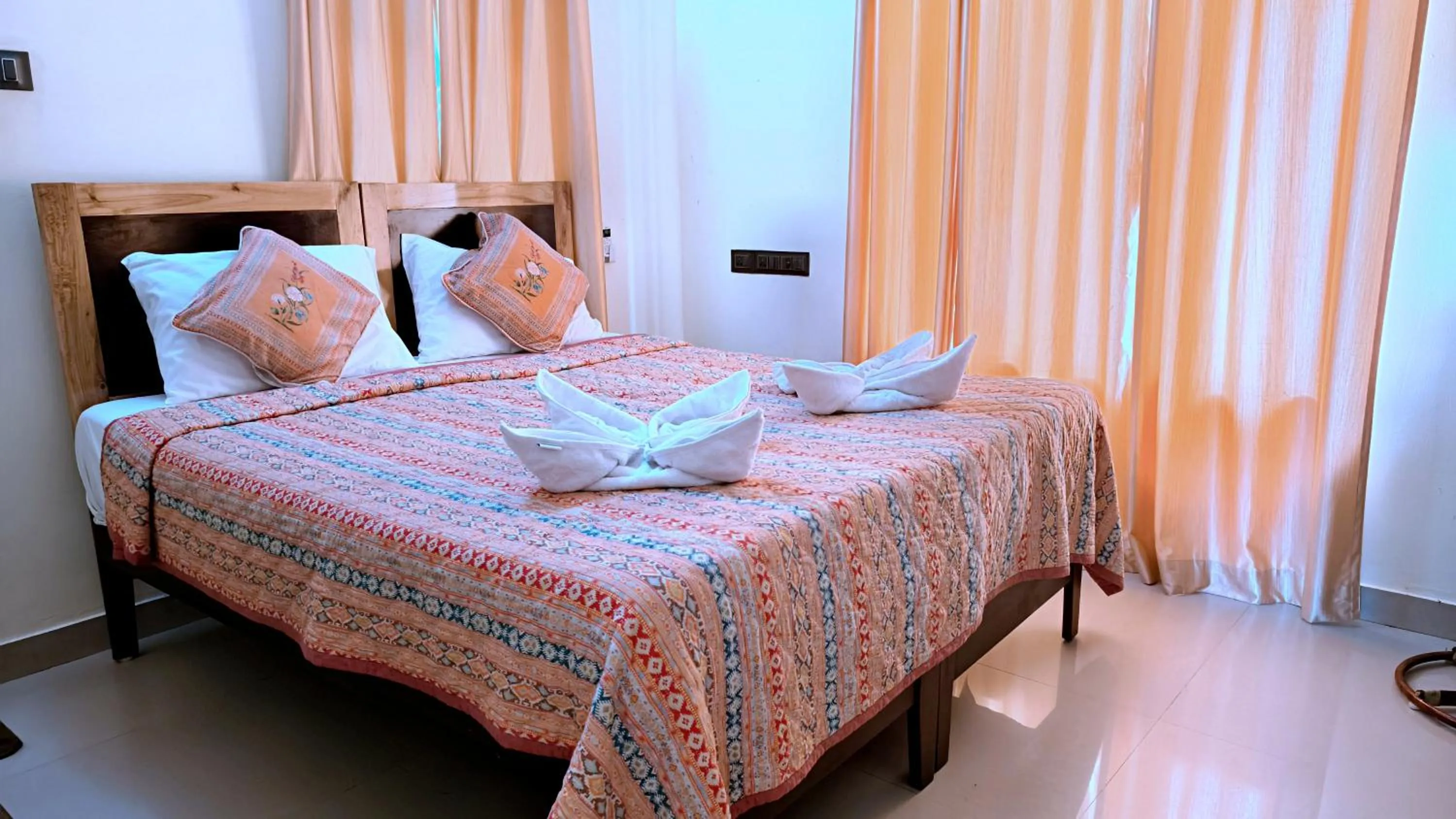 Bed in Aryavilla Heritage