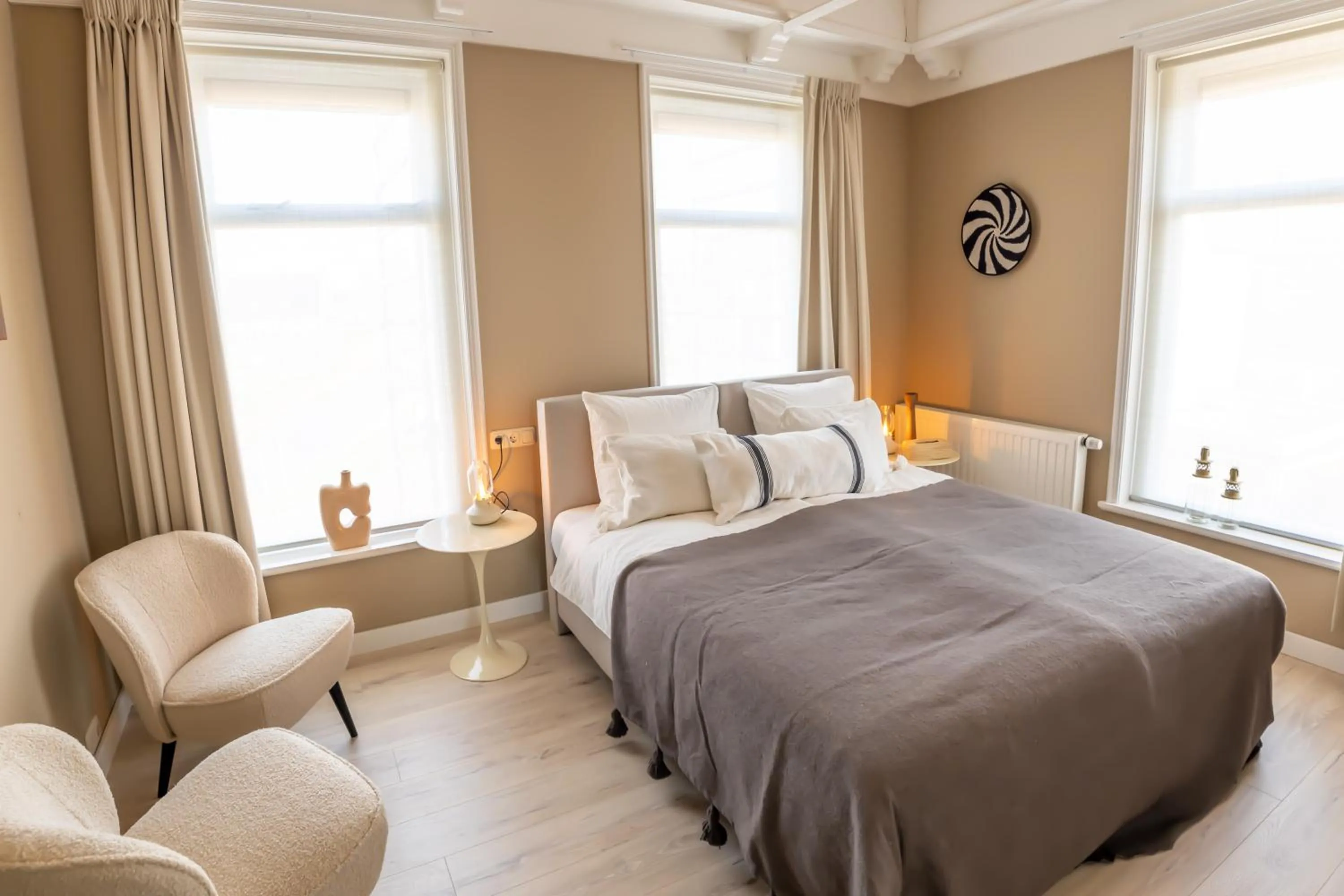 Bed in Hotel Restaurant Toxopeus