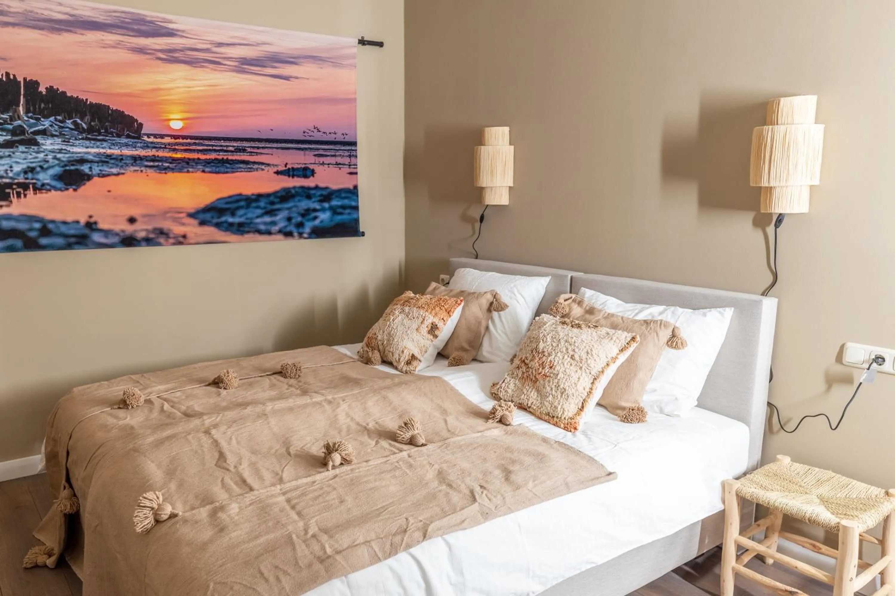 Bed in Hotel Restaurant Toxopeus