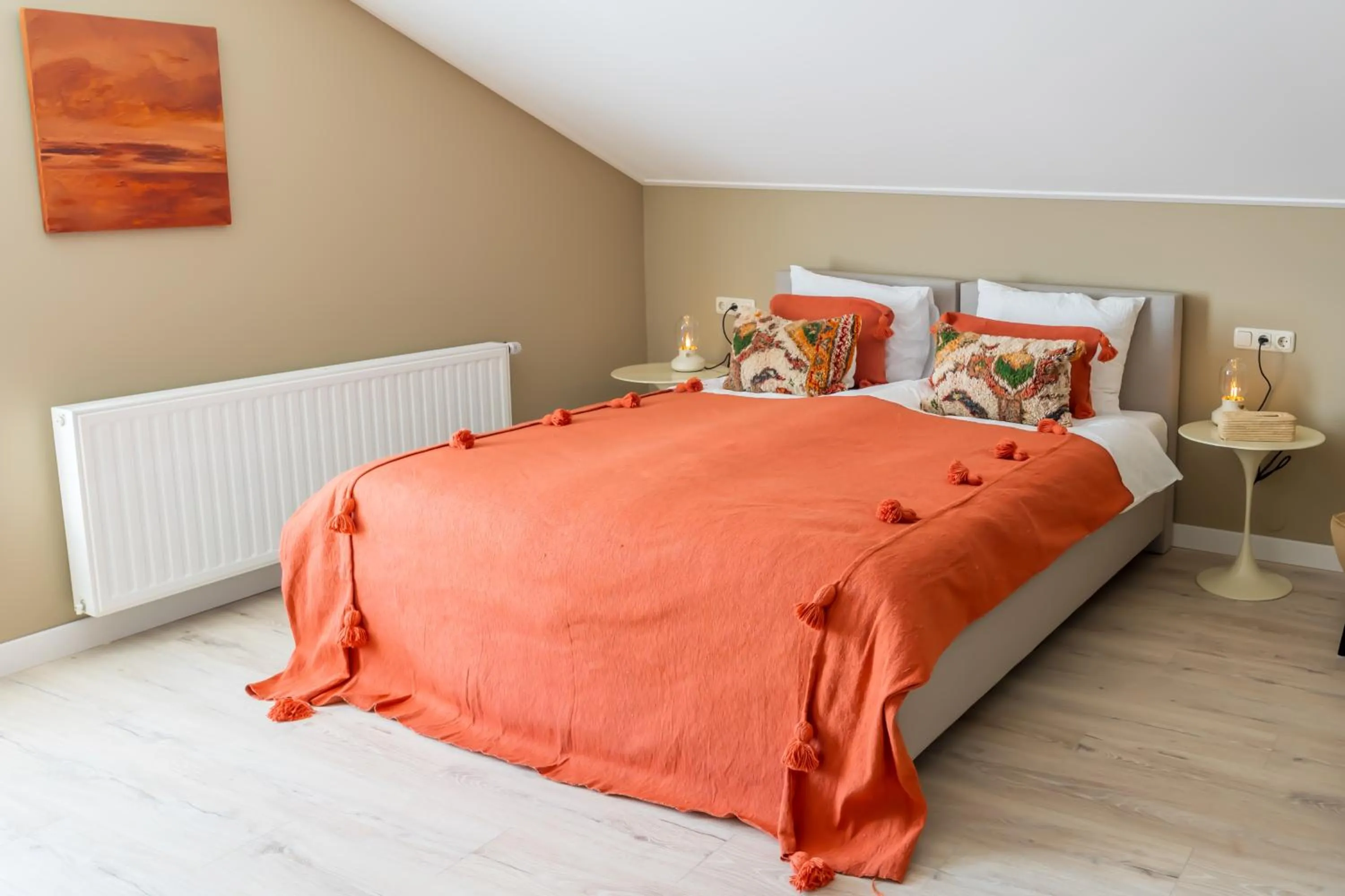 Bed in Hotel Restaurant Toxopeus