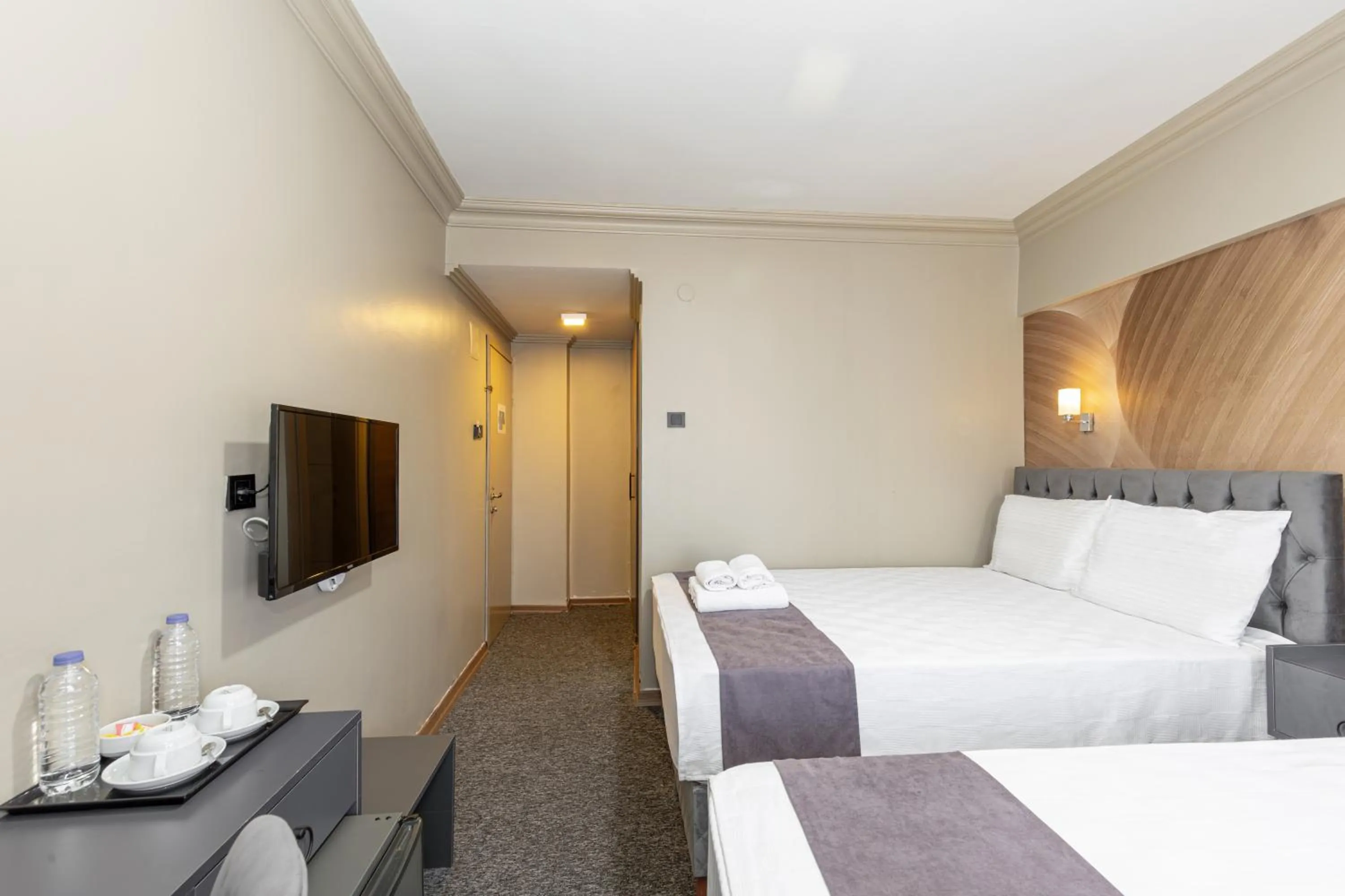 Photo of the whole room, Bed in BURSA GRAND LOYAL CiTY HOTEL