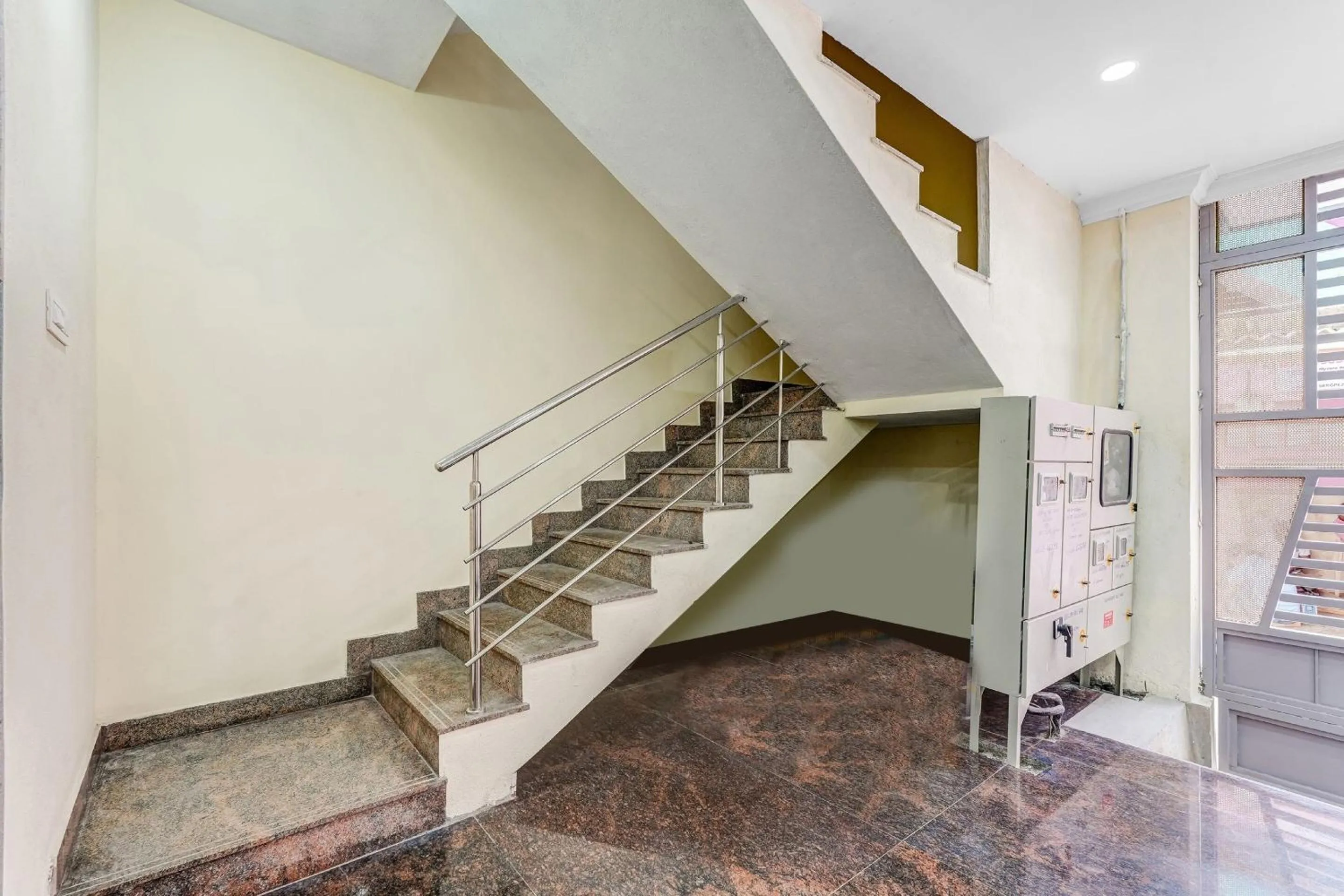 Lobby or reception in Hotel O Sri Thirumala Lodge