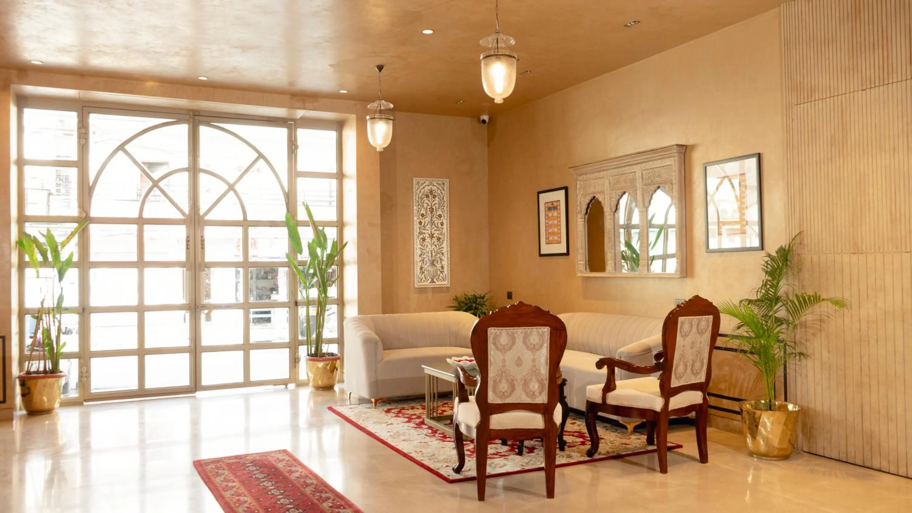 Lobby or reception in Hotel Bawa Udaipur