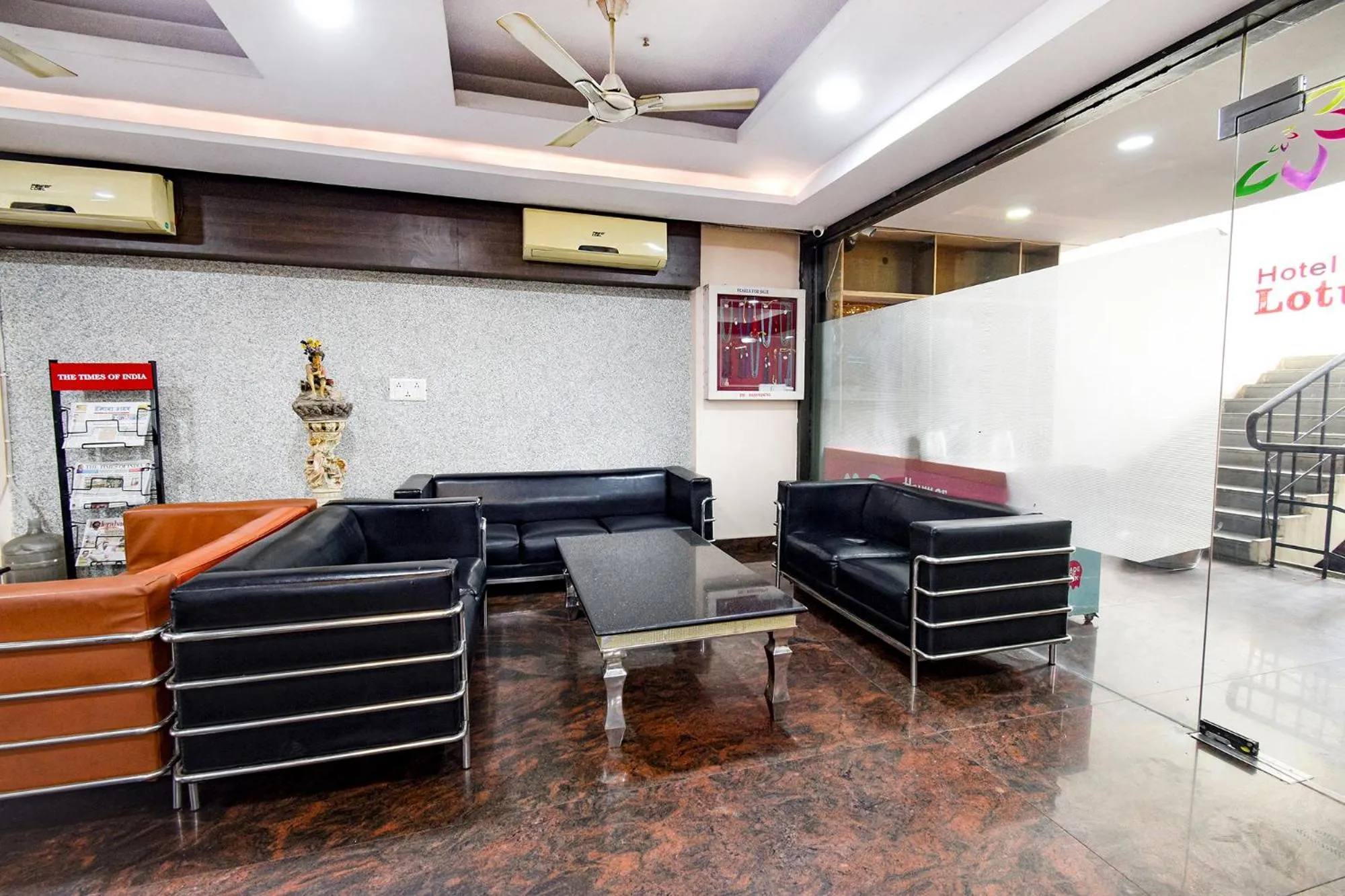 Seating area in Hotel L Grand - Nr Secunderabad Railway Station