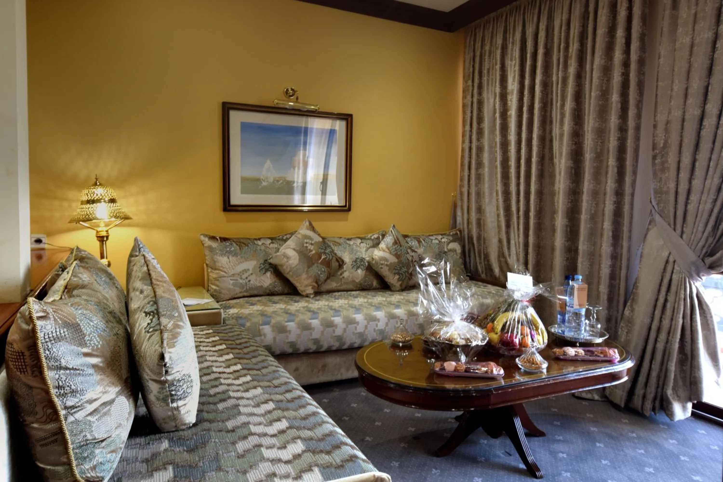 Living room in Les Mérinides