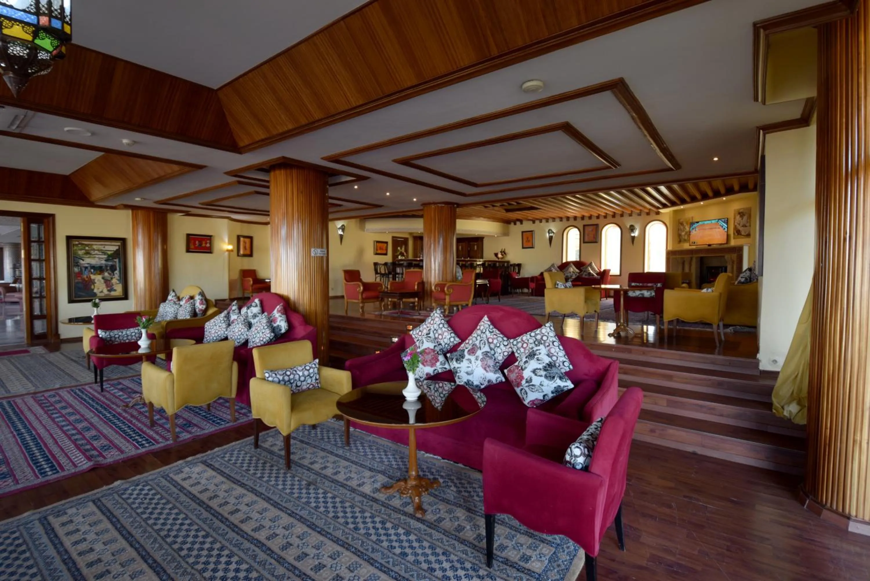 Living room in Les Mérinides