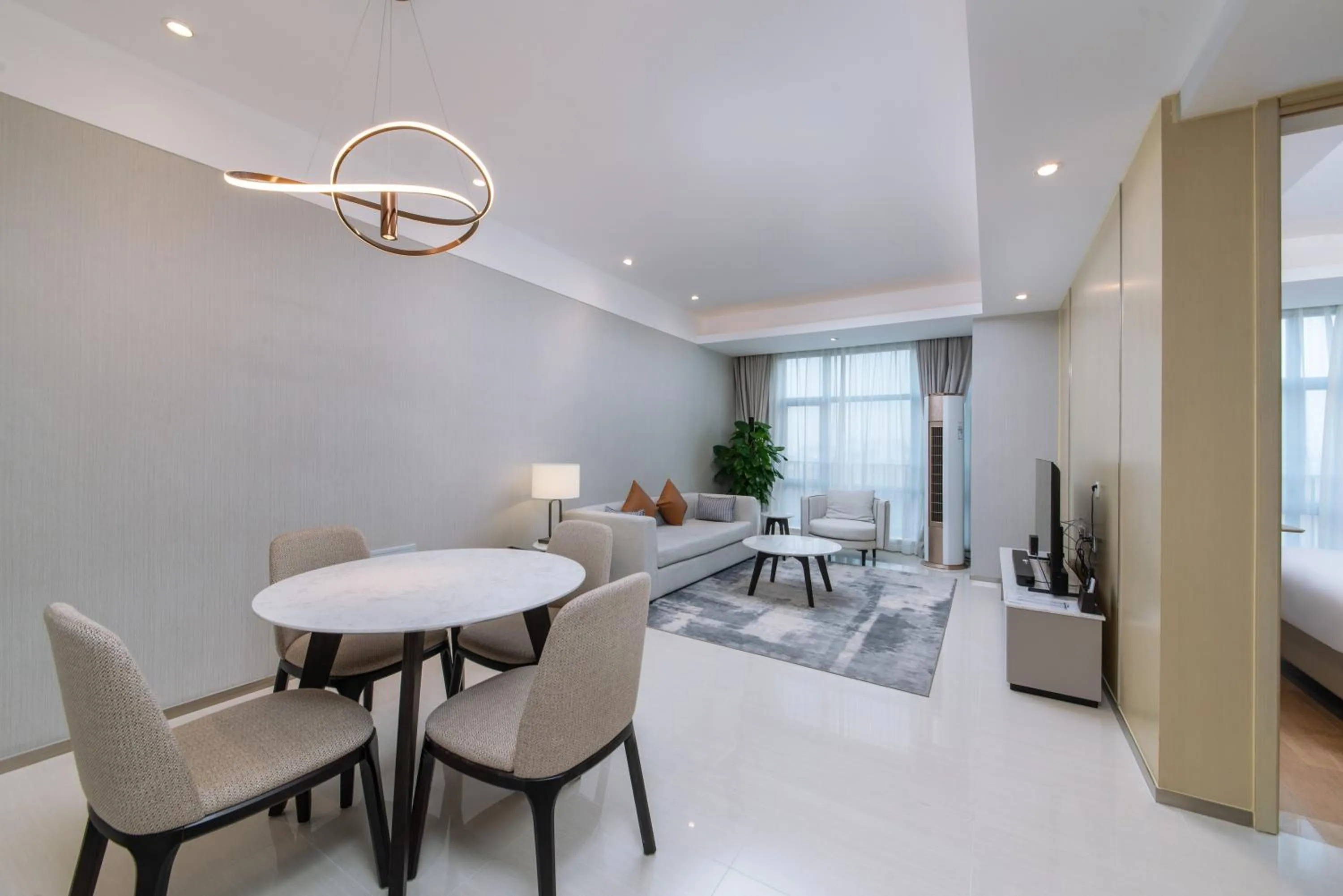 Living room in Somerset Haizhu Centre Guangzhou