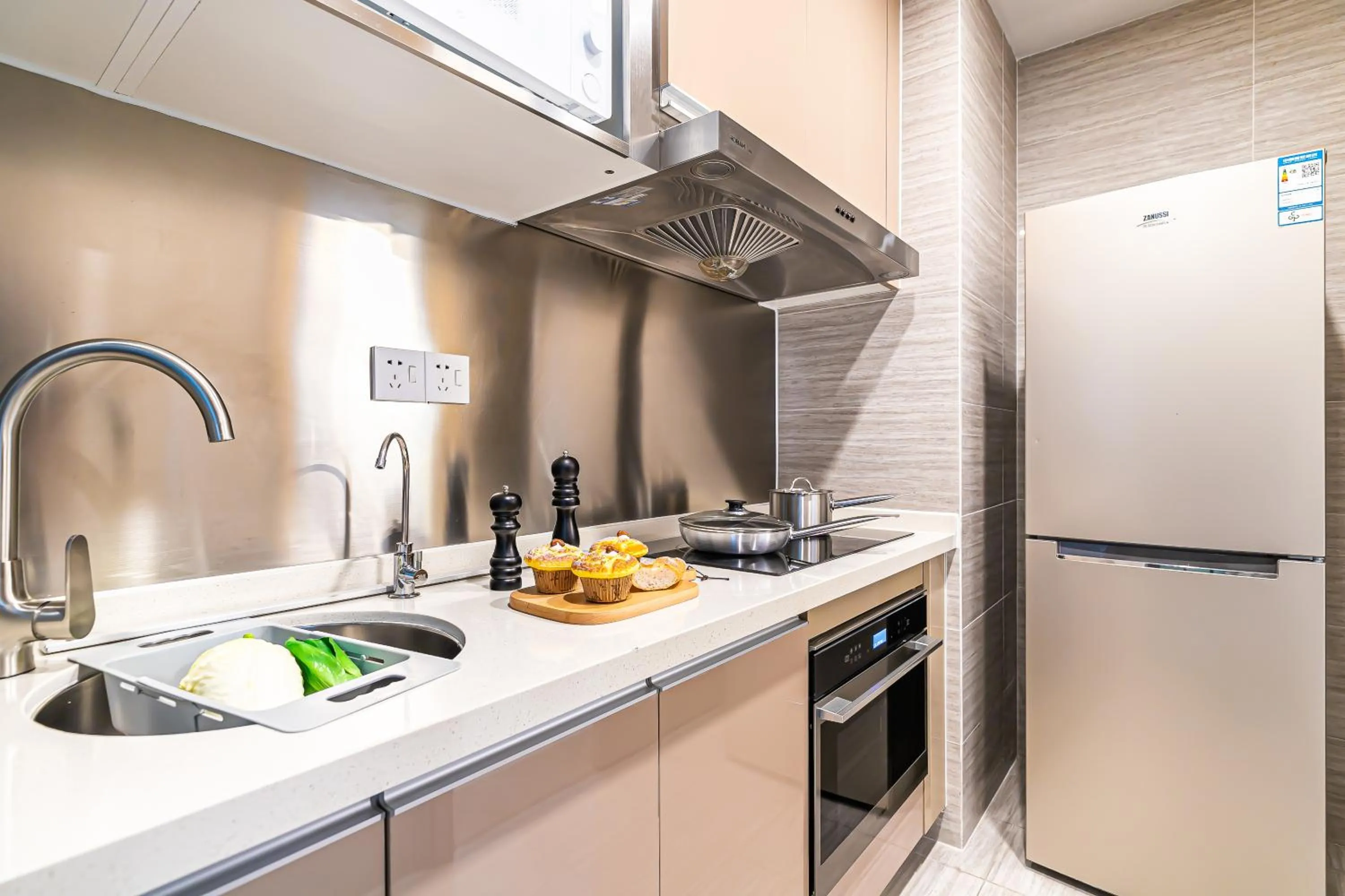 Kitchen or kitchenette in Somerset Haizhu Centre Guangzhou