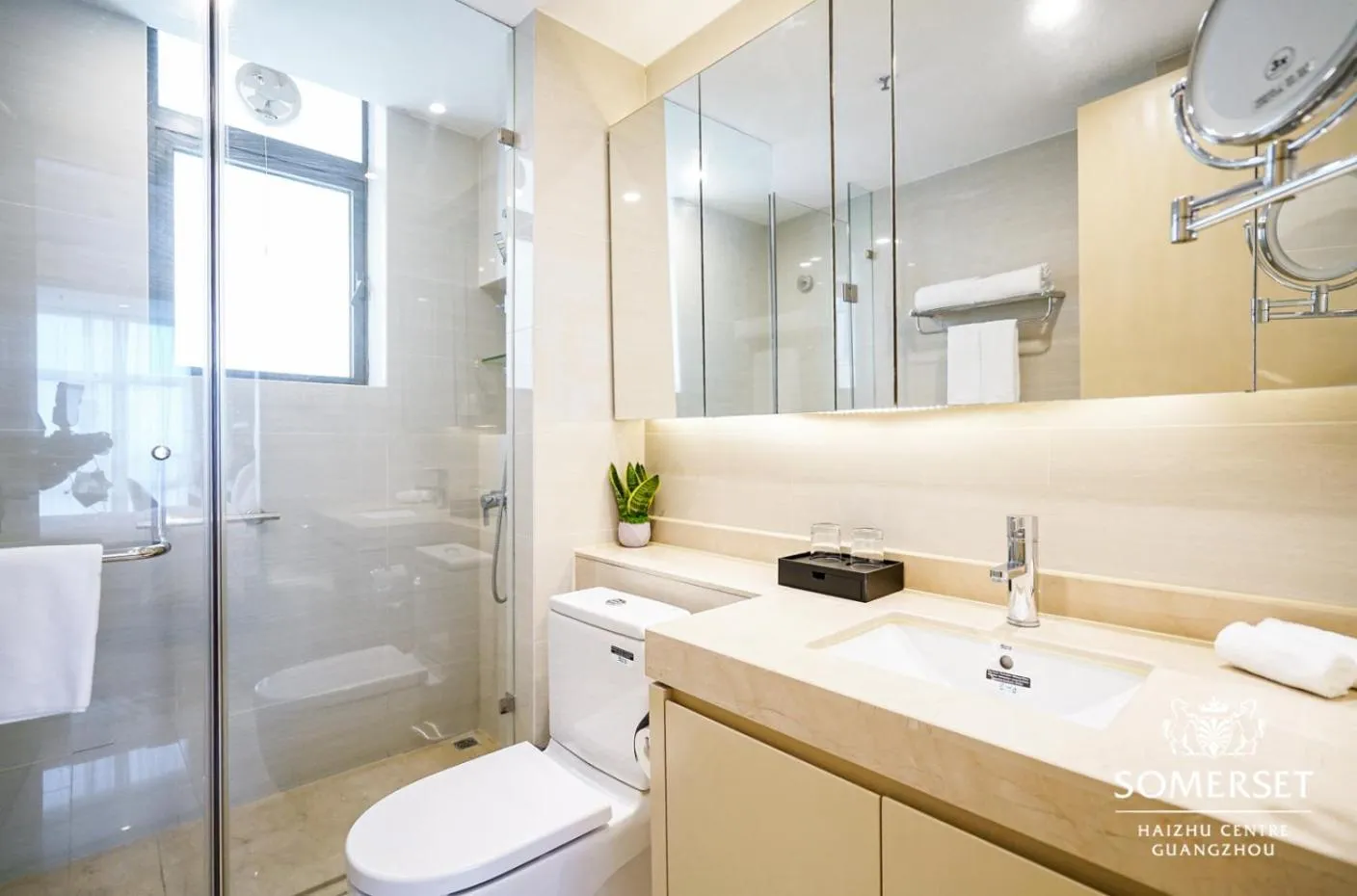 Bathroom in Somerset Haizhu Centre Guangzhou