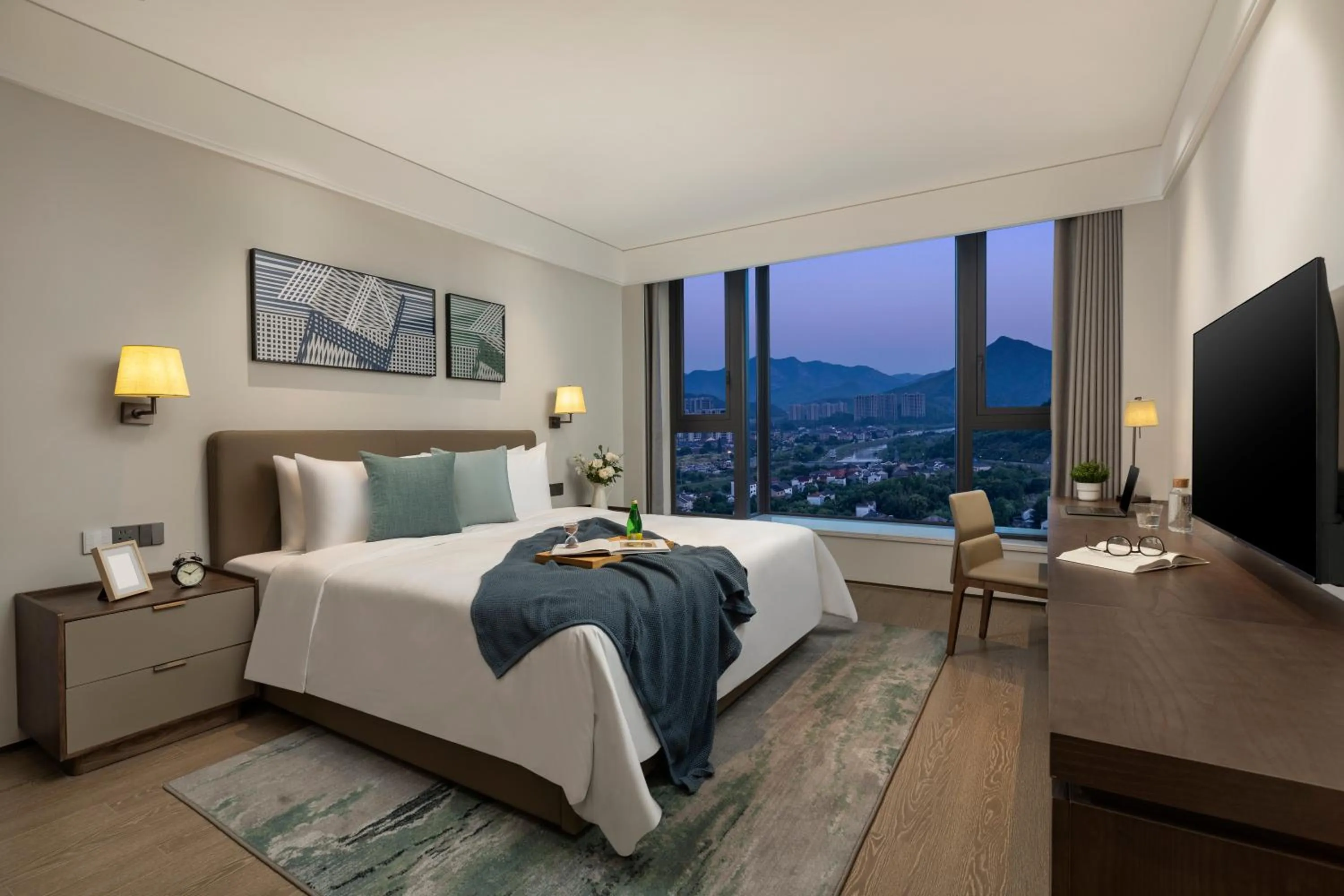 Bed in Qingshan Lake Tianlan Hotel Hangzhou