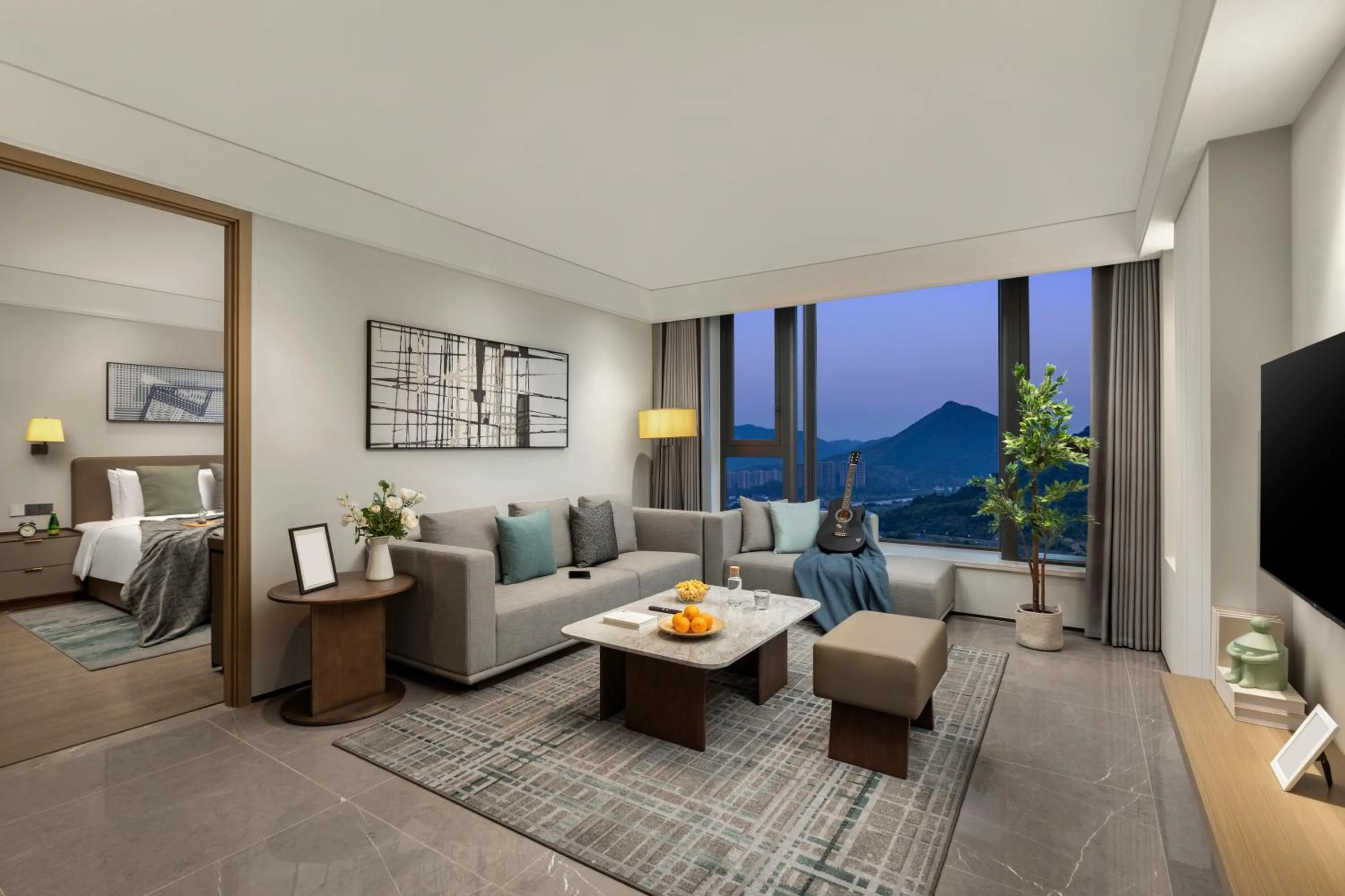 Living room in Qingshan Lake Tianlan Hotel Hangzhou