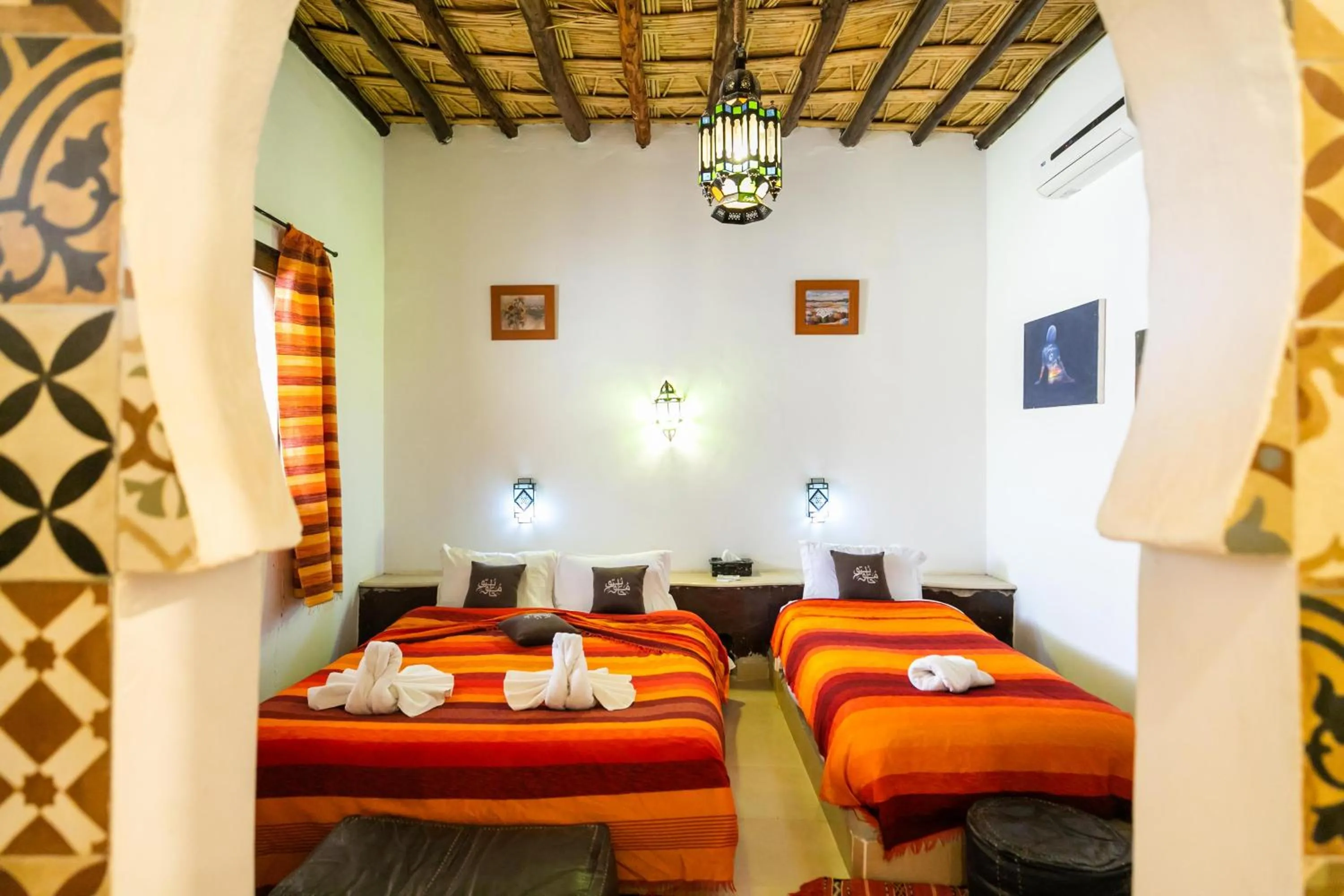 Bed in Kasbah Mohayut