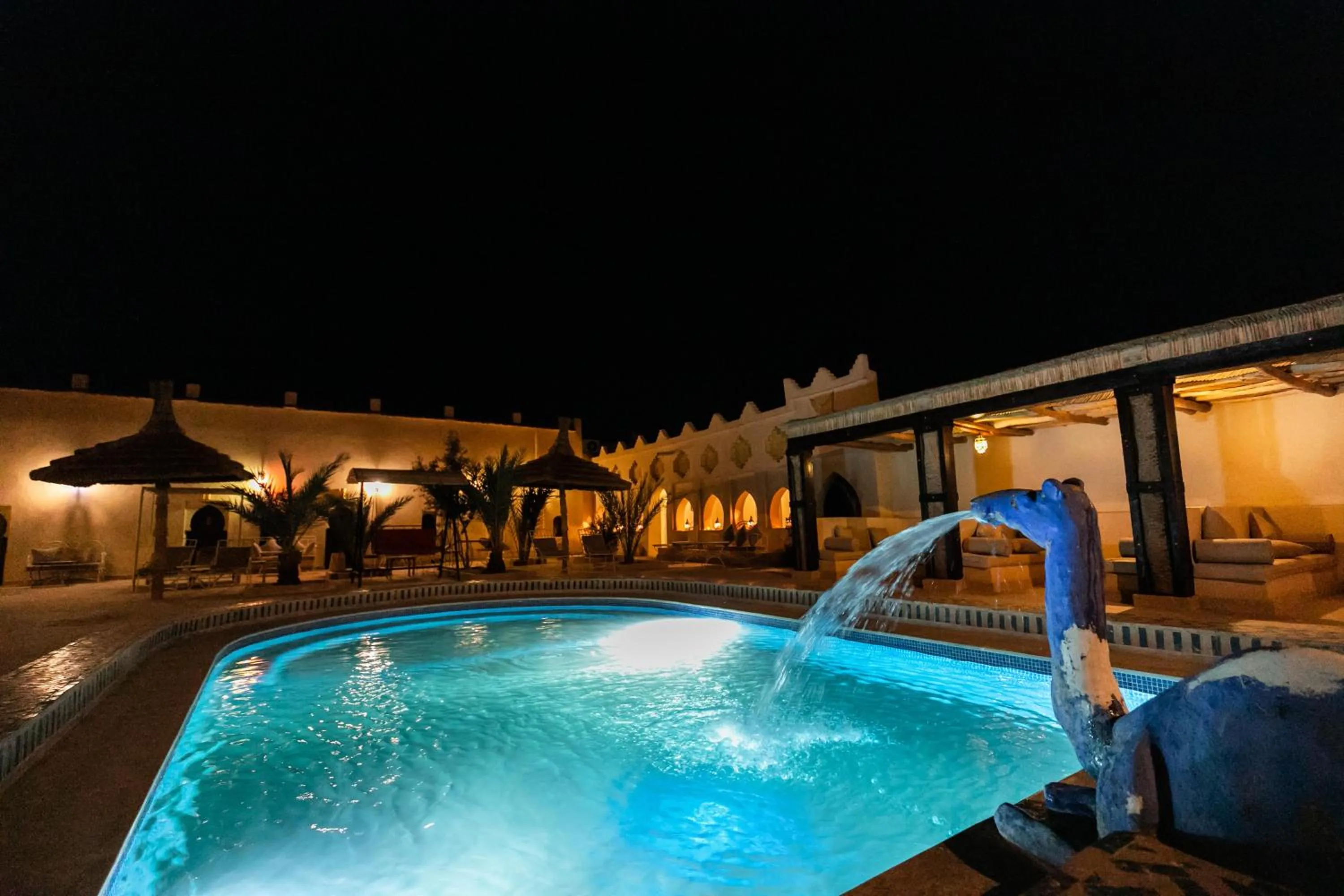 Swimming pool in Kasbah Mohayut