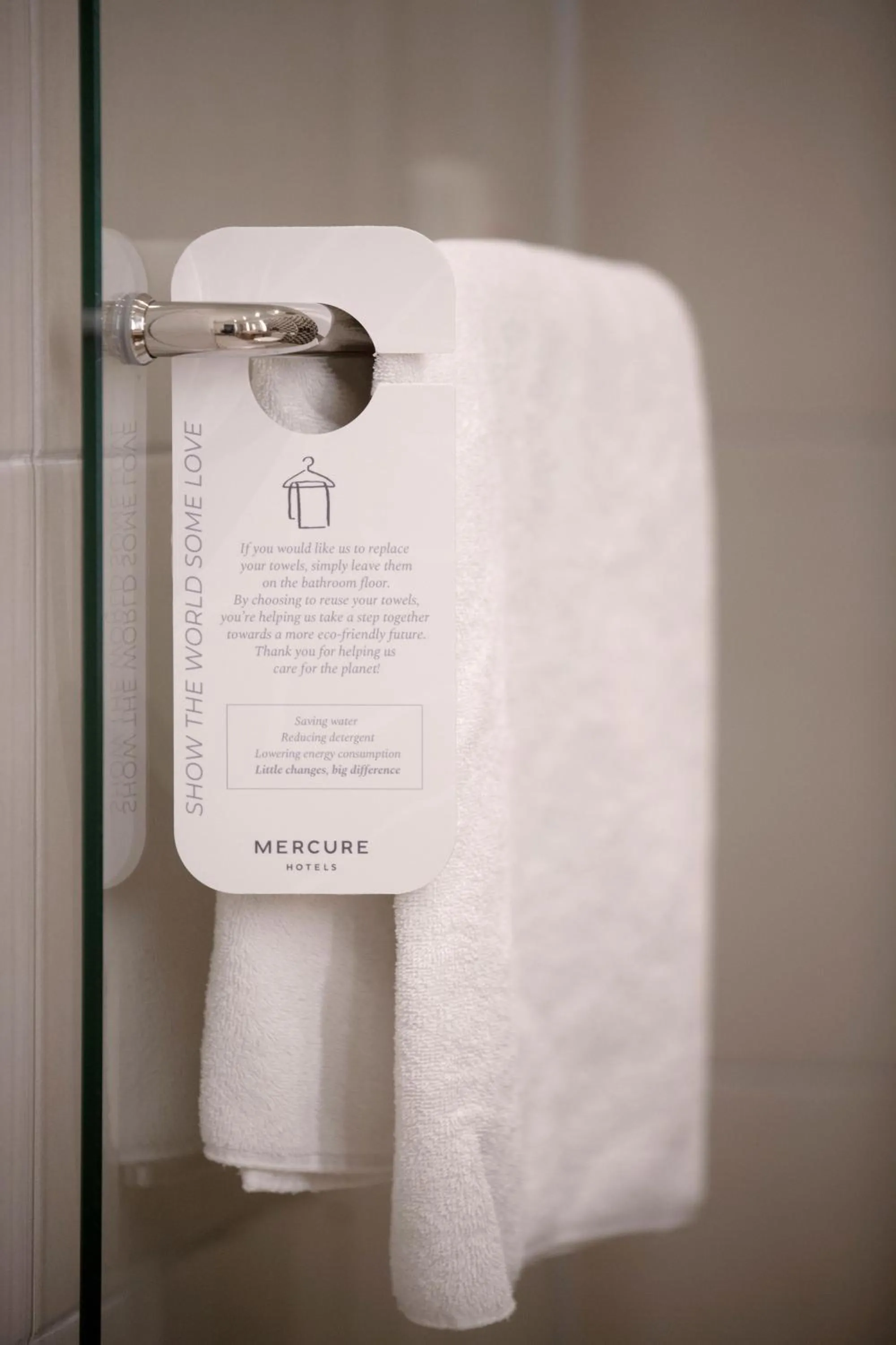 towels in Mercure Belgrade Excelsior