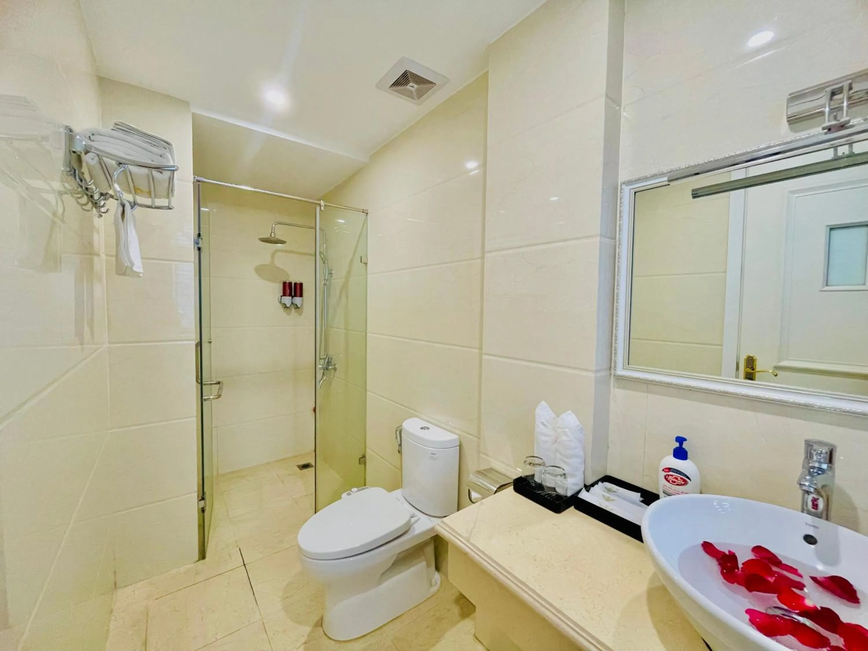Bathroom in Diamond Hotel Ha Noi