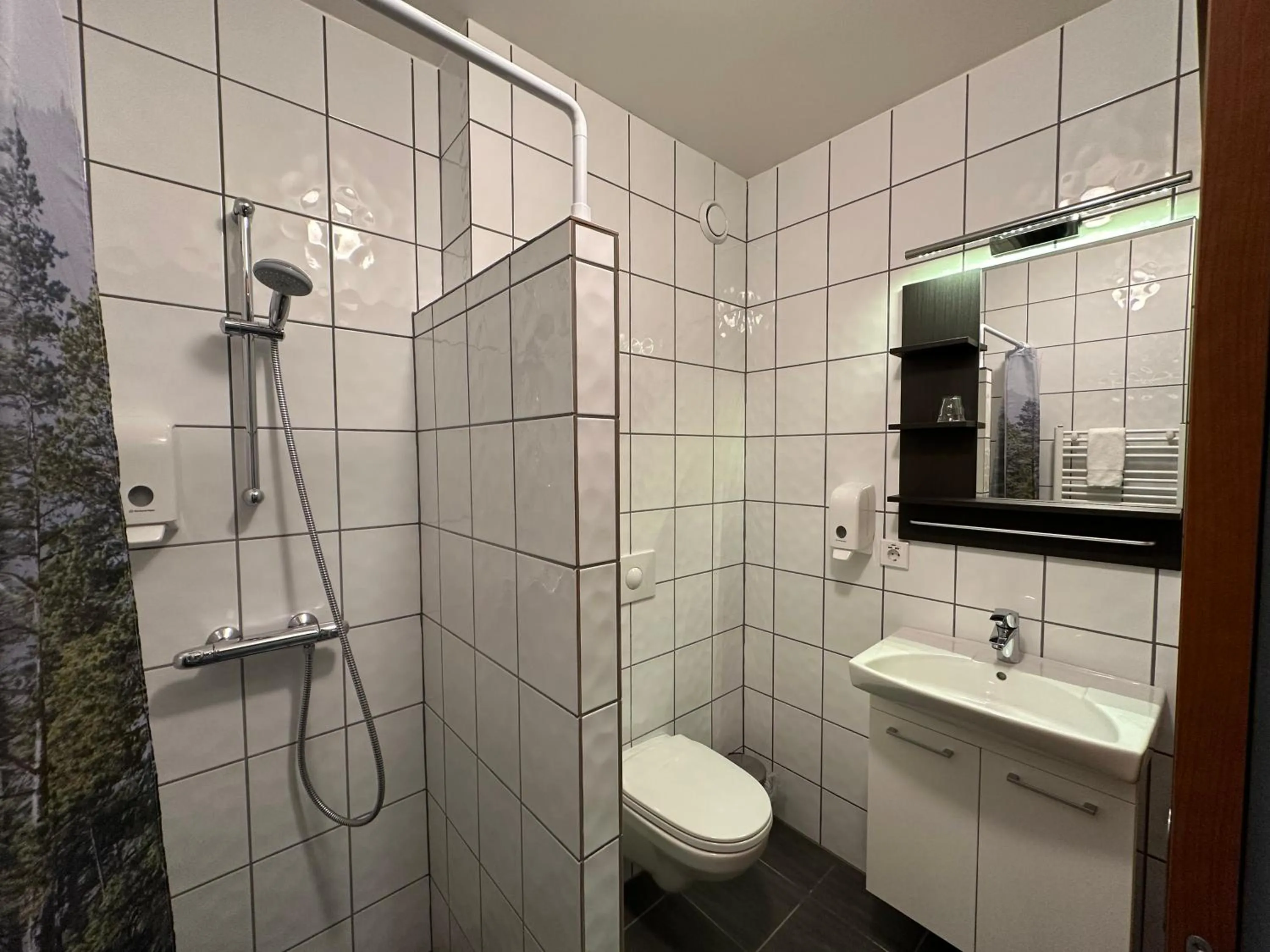 Shower in Hótel Austur