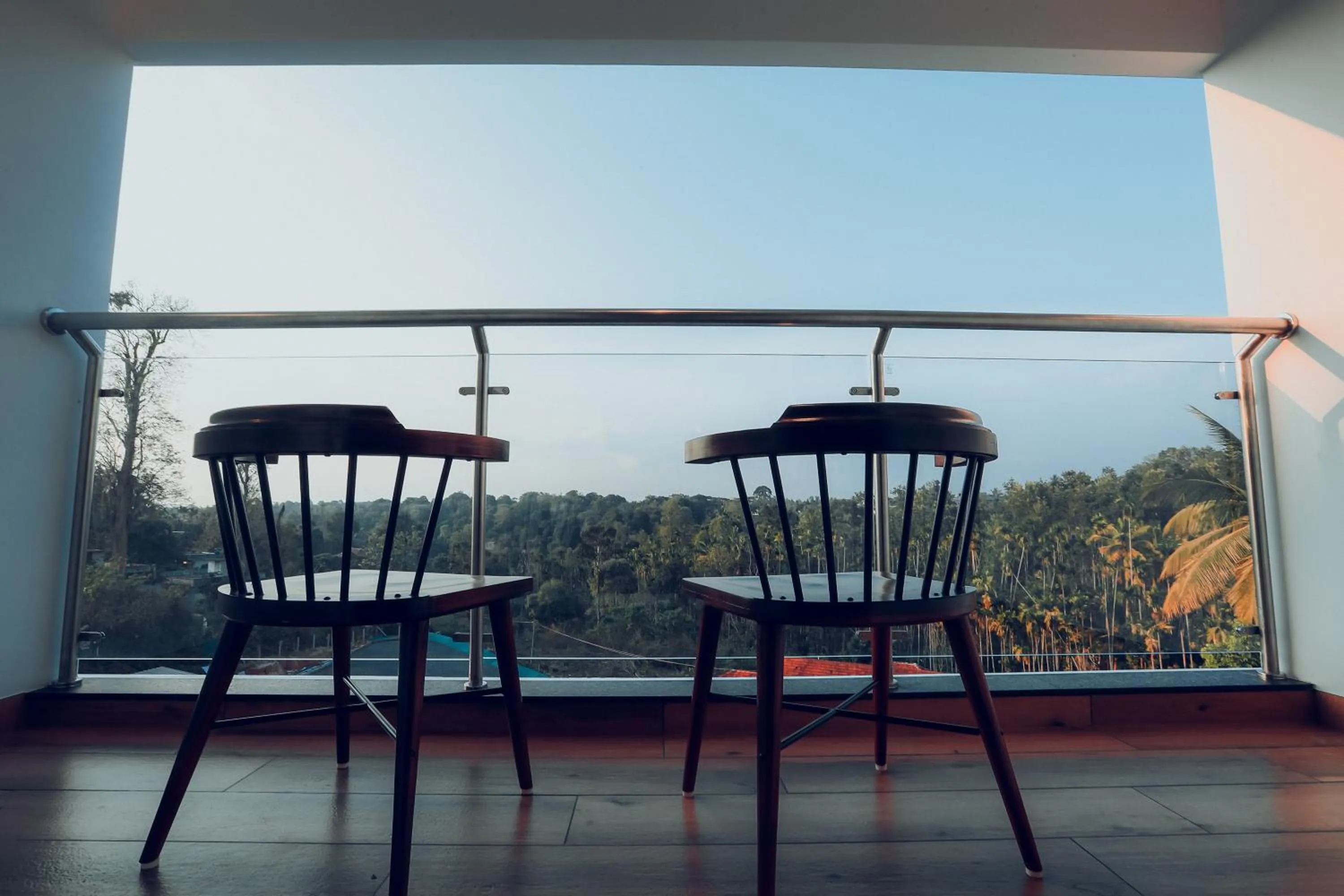 Patio in Hotel Saffron Wayanad