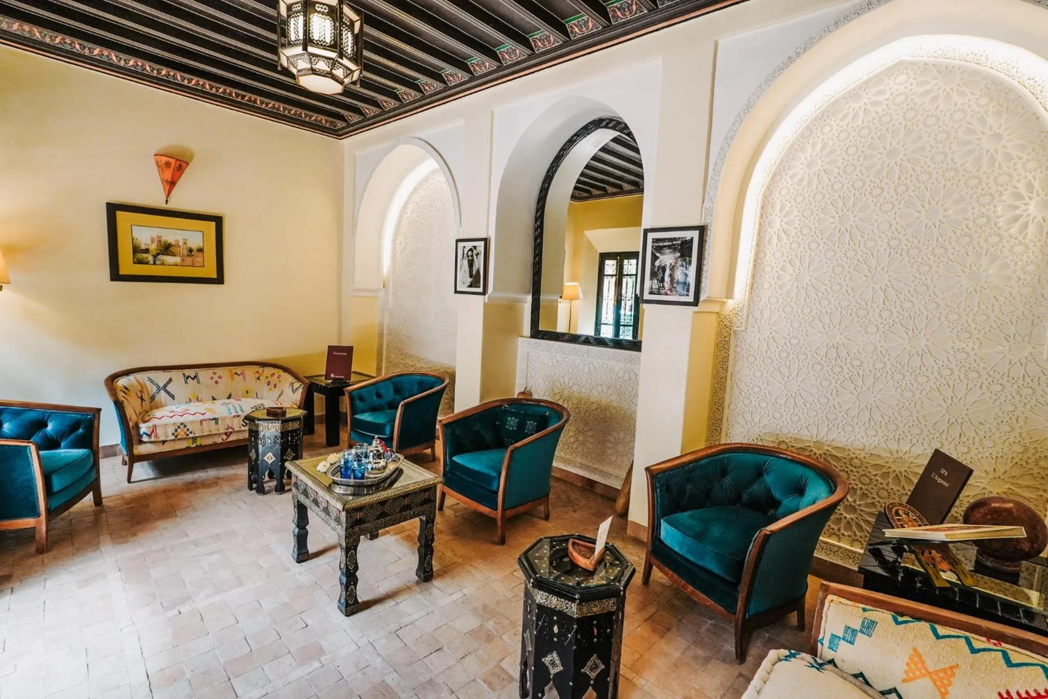 Seating area in Les Borjs De La Kasbah