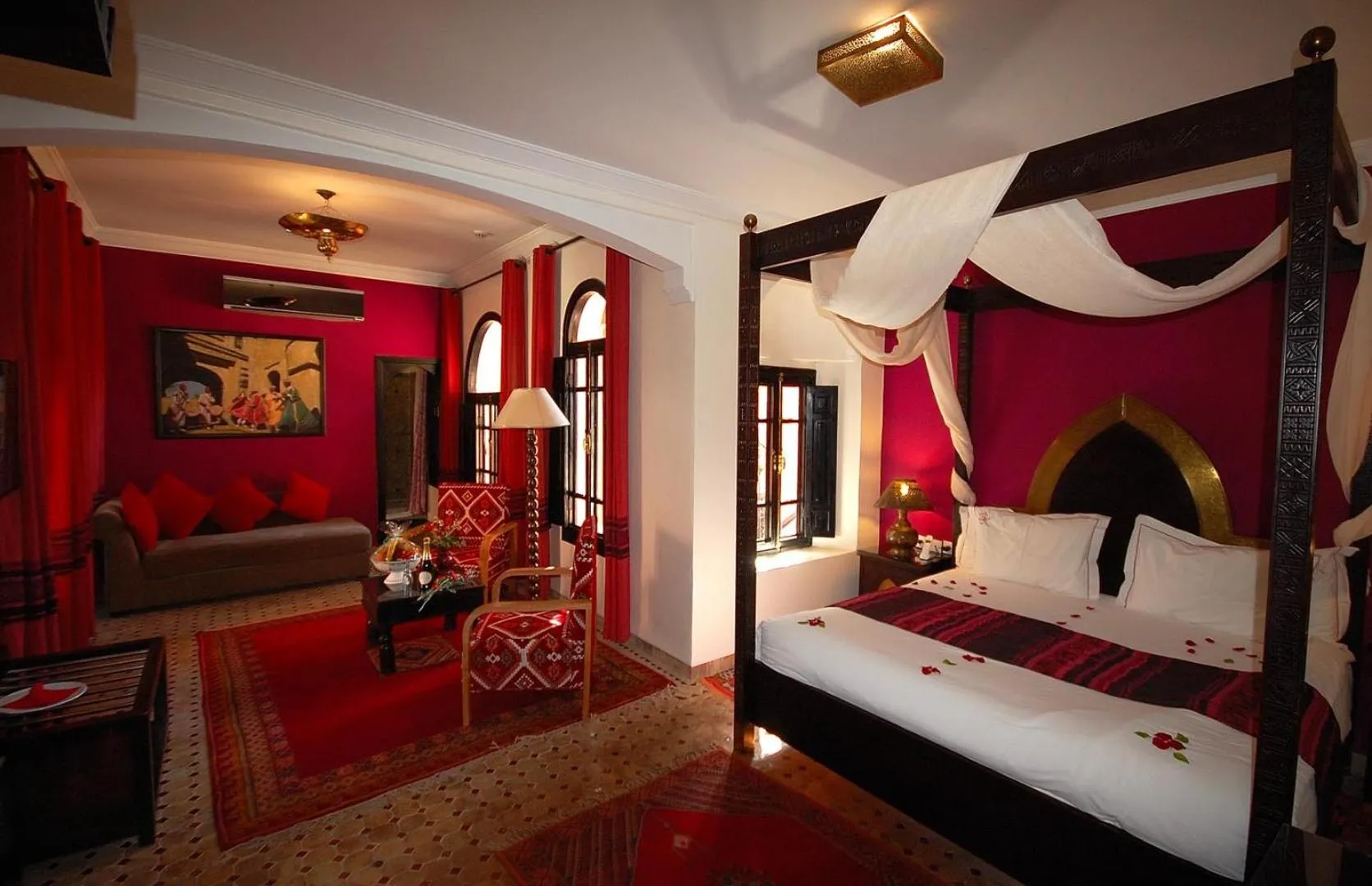 Bed in Les Borjs De La Kasbah