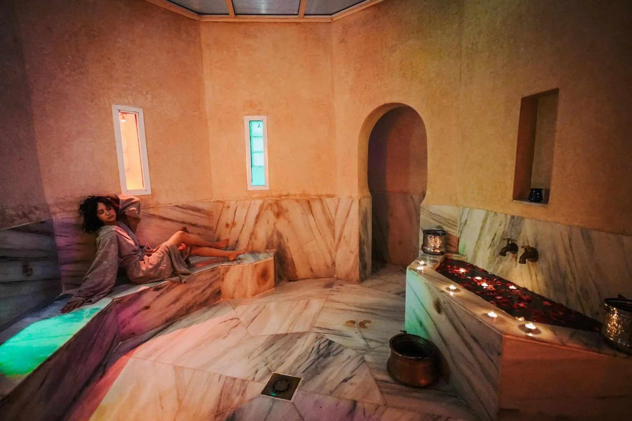 Steam room in Les Borjs De La Kasbah